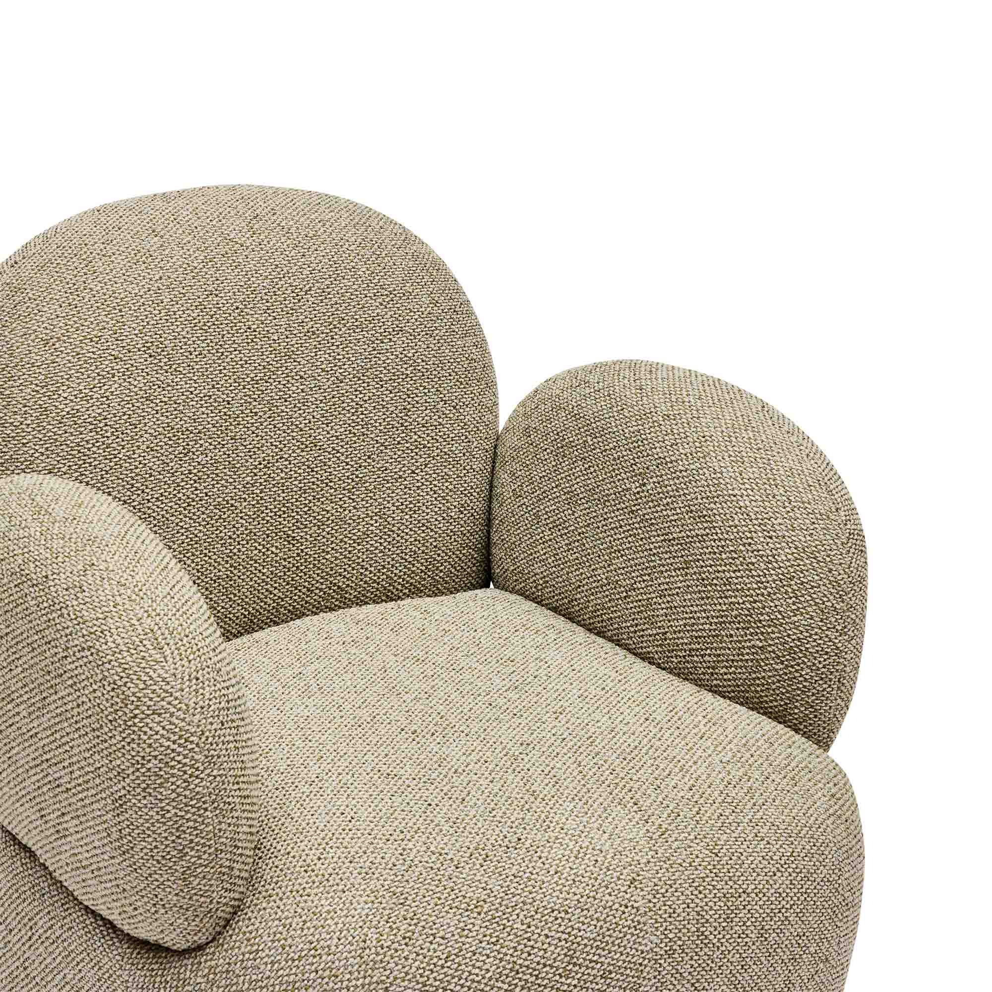 Cleo Swivel Chair & Ottoman Set Pistachio