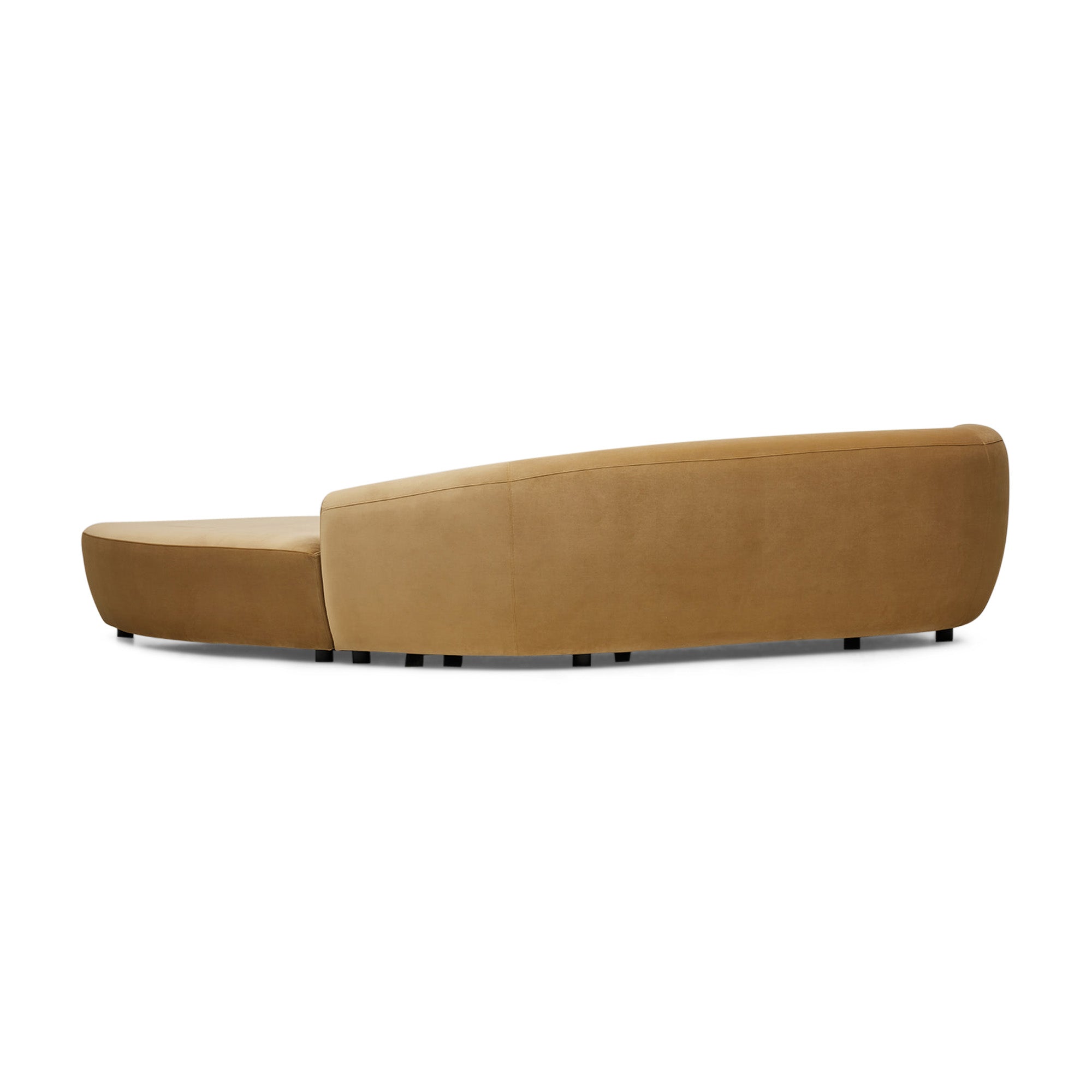 Celine Sectional Sofa Sand Right