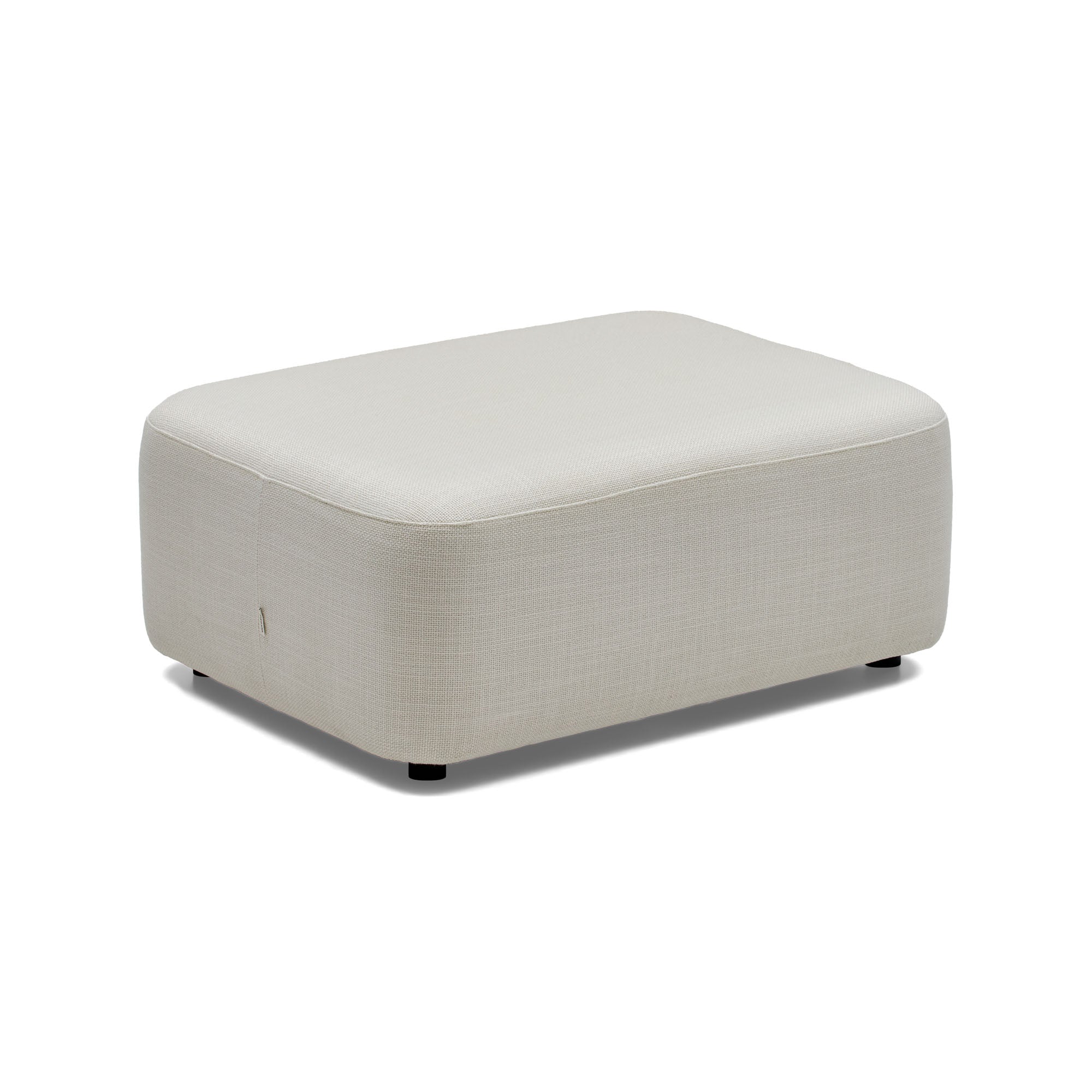Oslo Ottoman Frosted Ivory