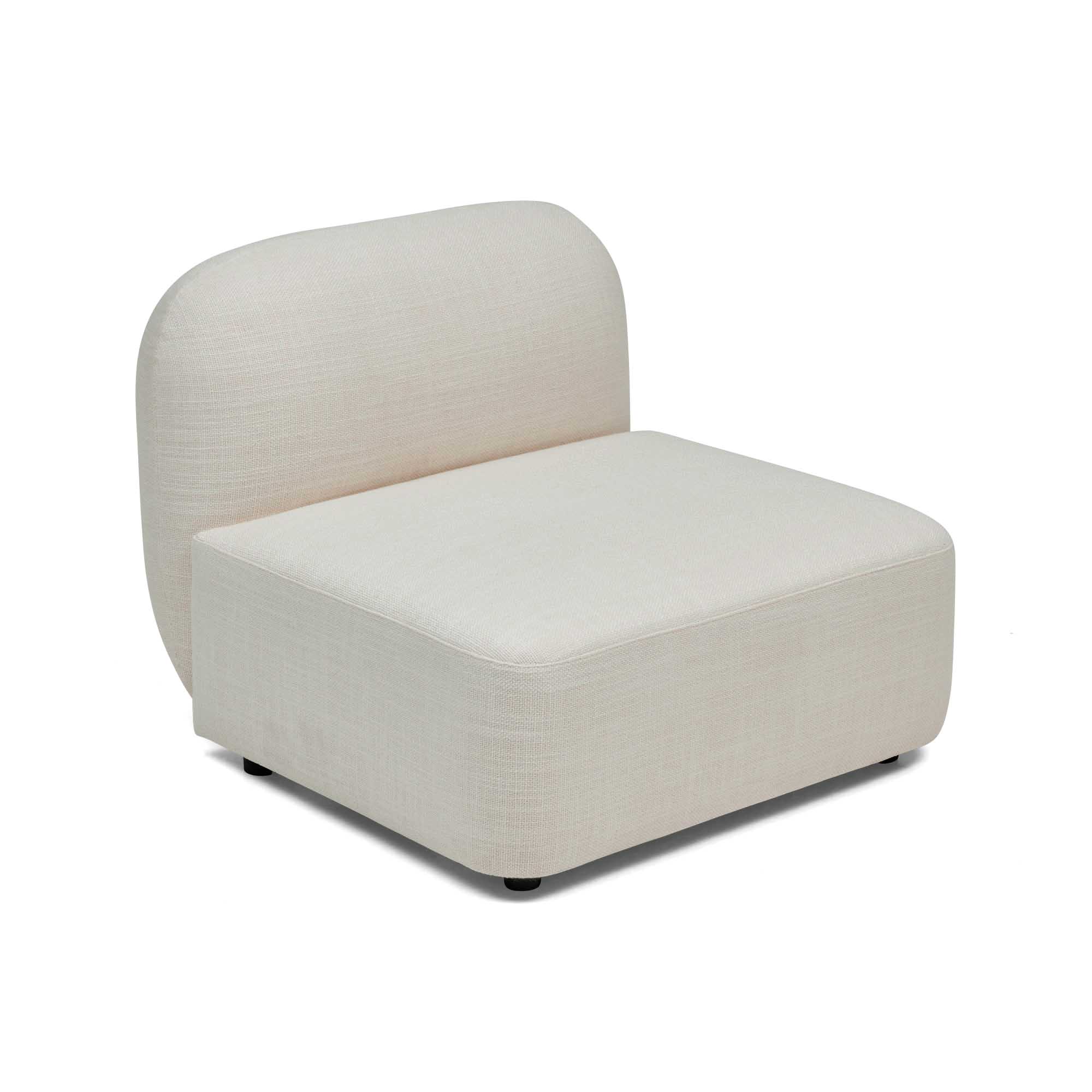 Oslo Sofa Chair Frosted Ivory