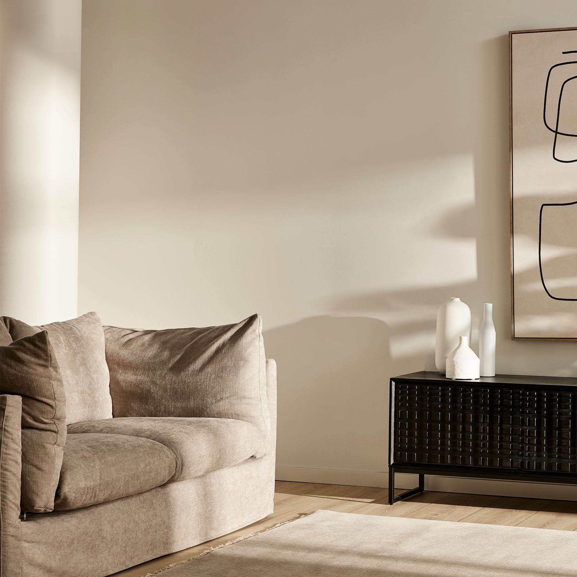 Ella Sofa Oatmeal 2 Seat