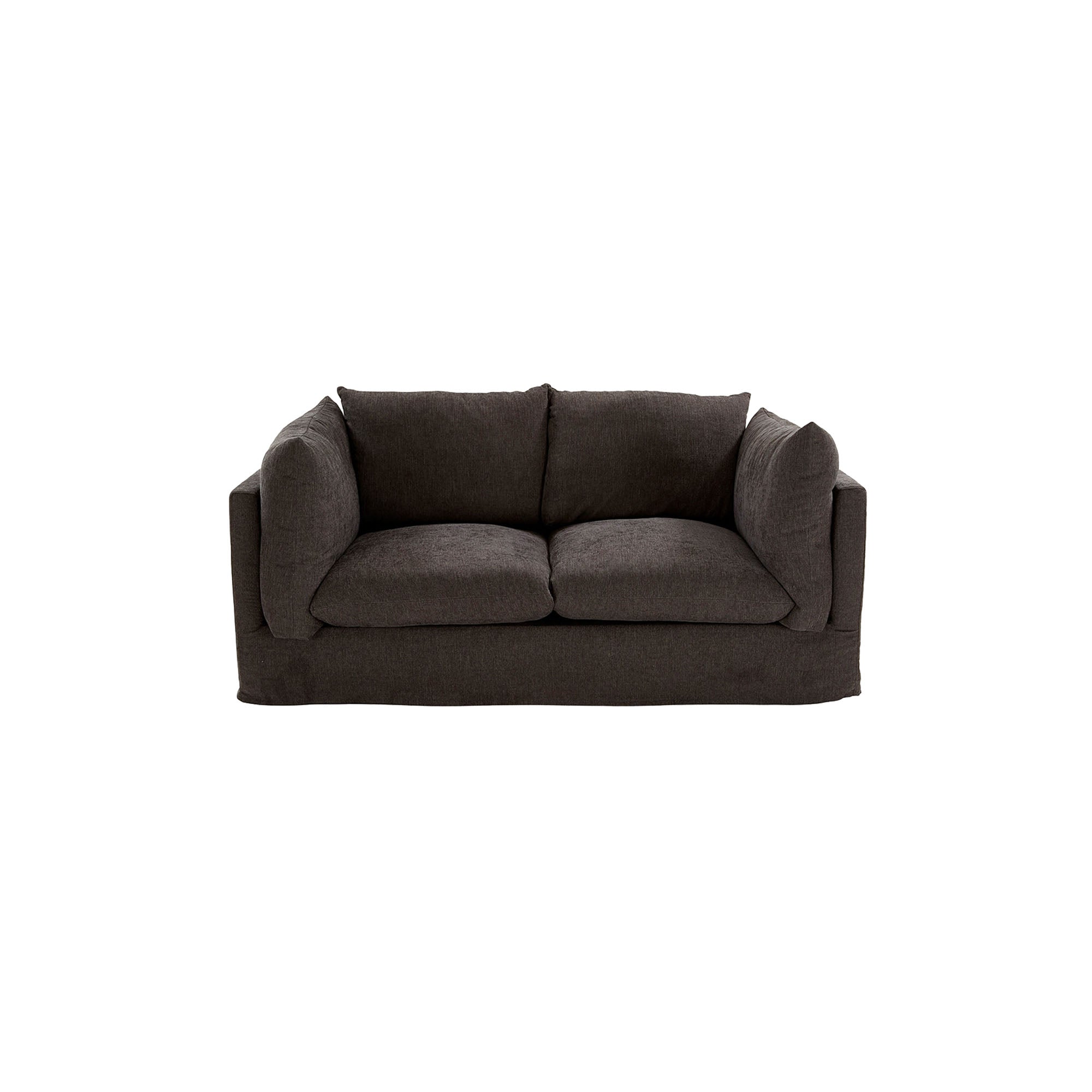 Charcoal Sofa Cover for Ella 2-seater