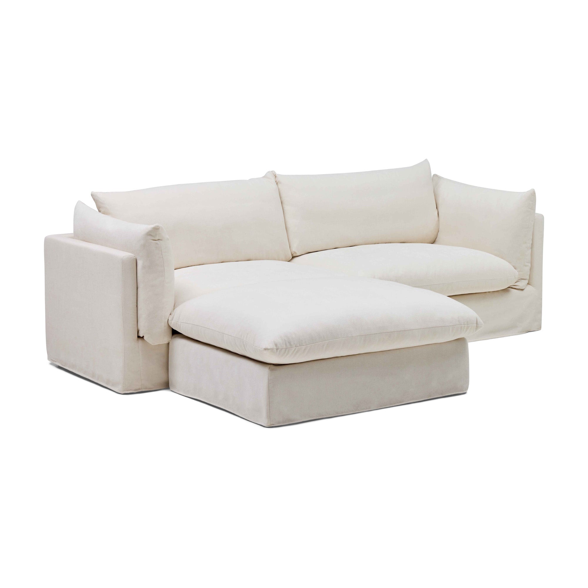 Ella Sofa Warm Ivory 4 Seat