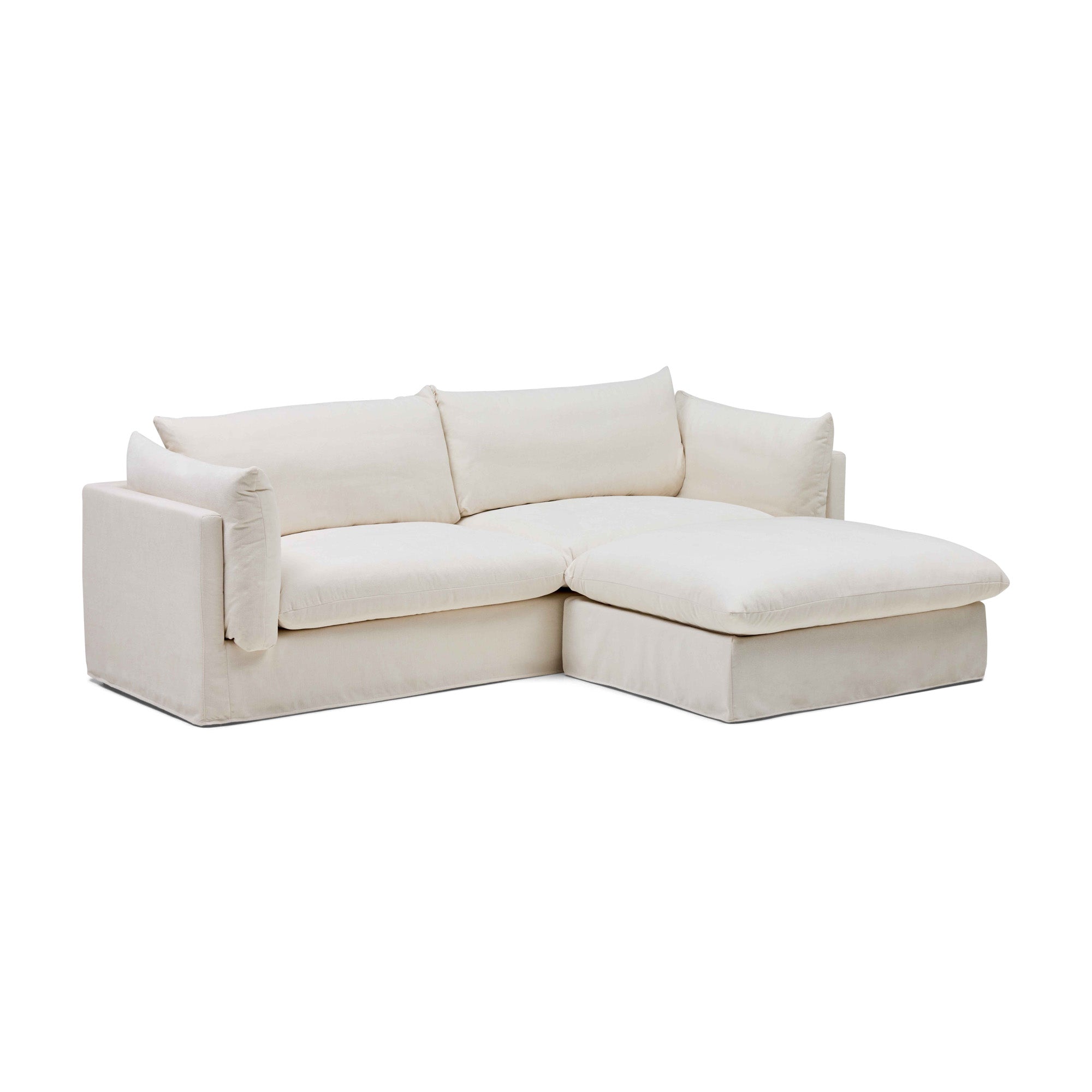 Ella Sofa Warm Ivory 4 Seat