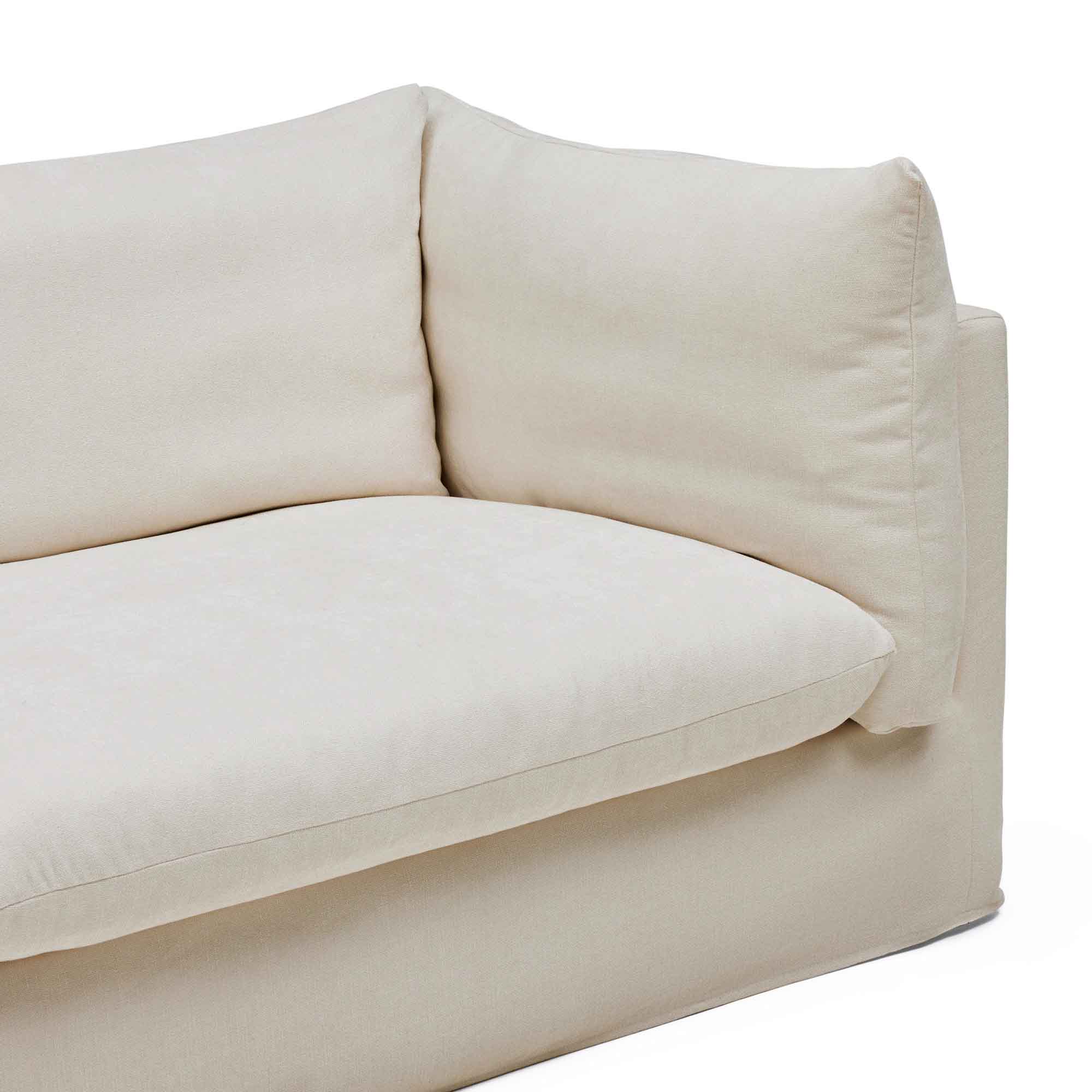 Ella Sofa Warm Ivory 4 Seat