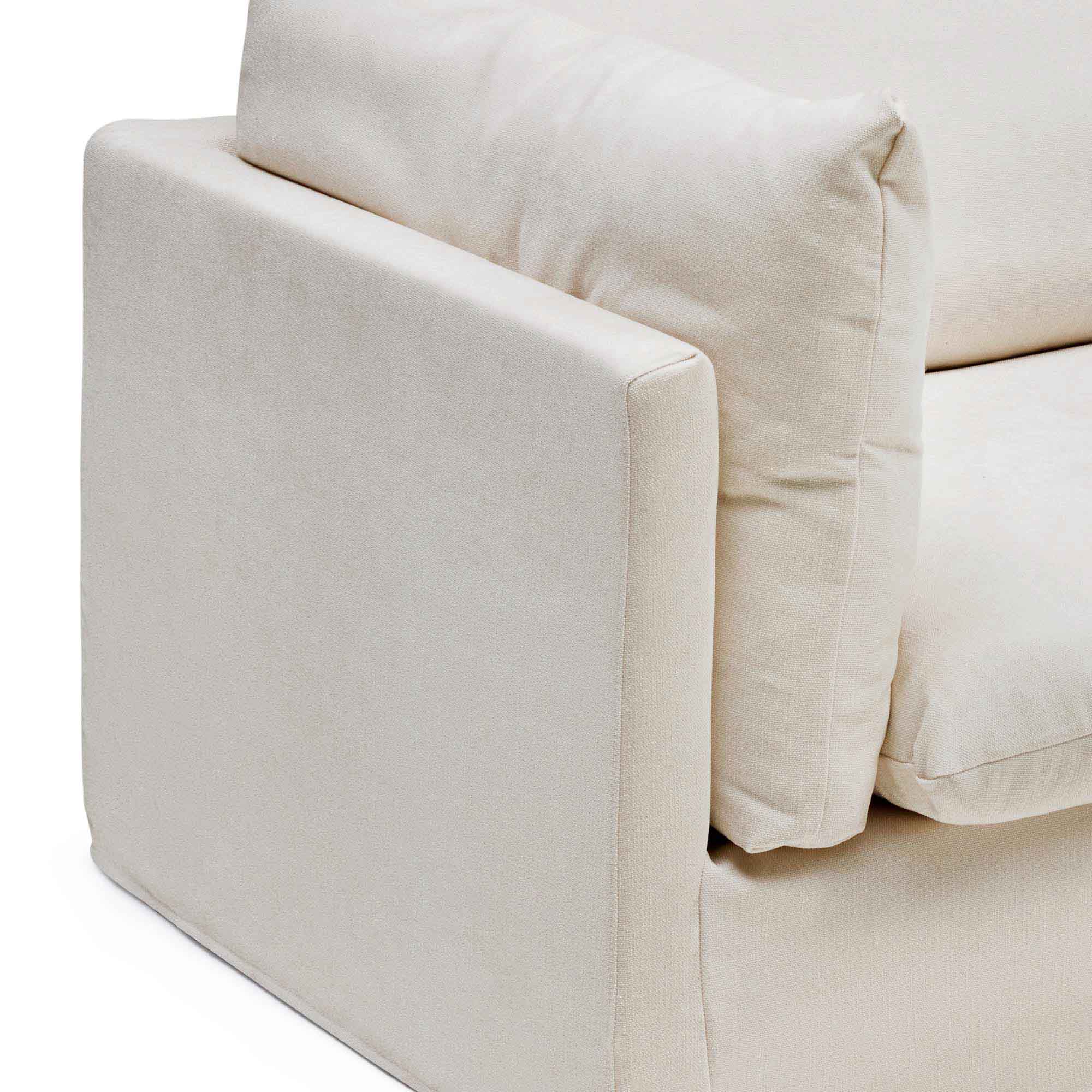 Ella Sofa Warm Ivory 4 Seat