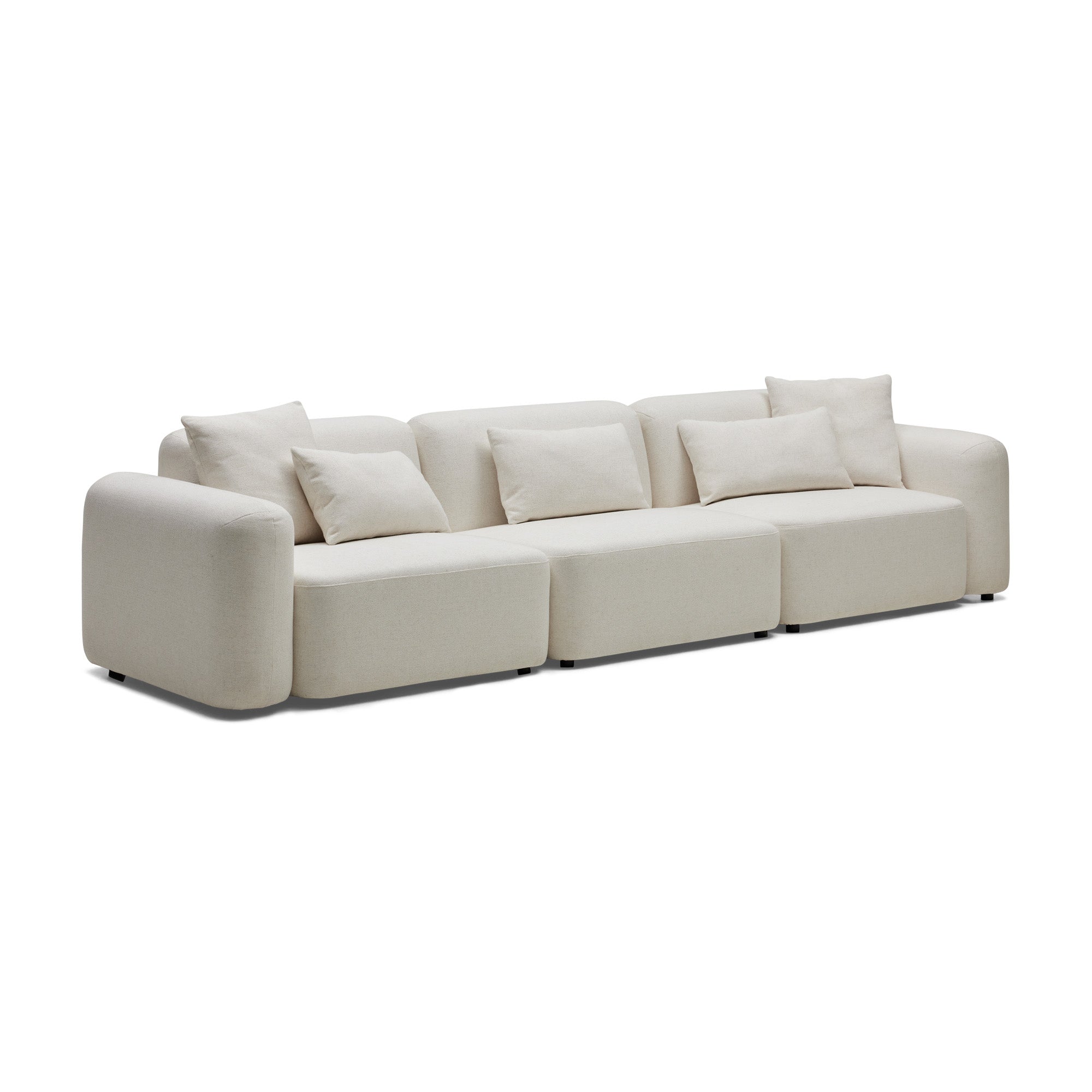 Pascal Modular Sofa Ivory 3 Seat