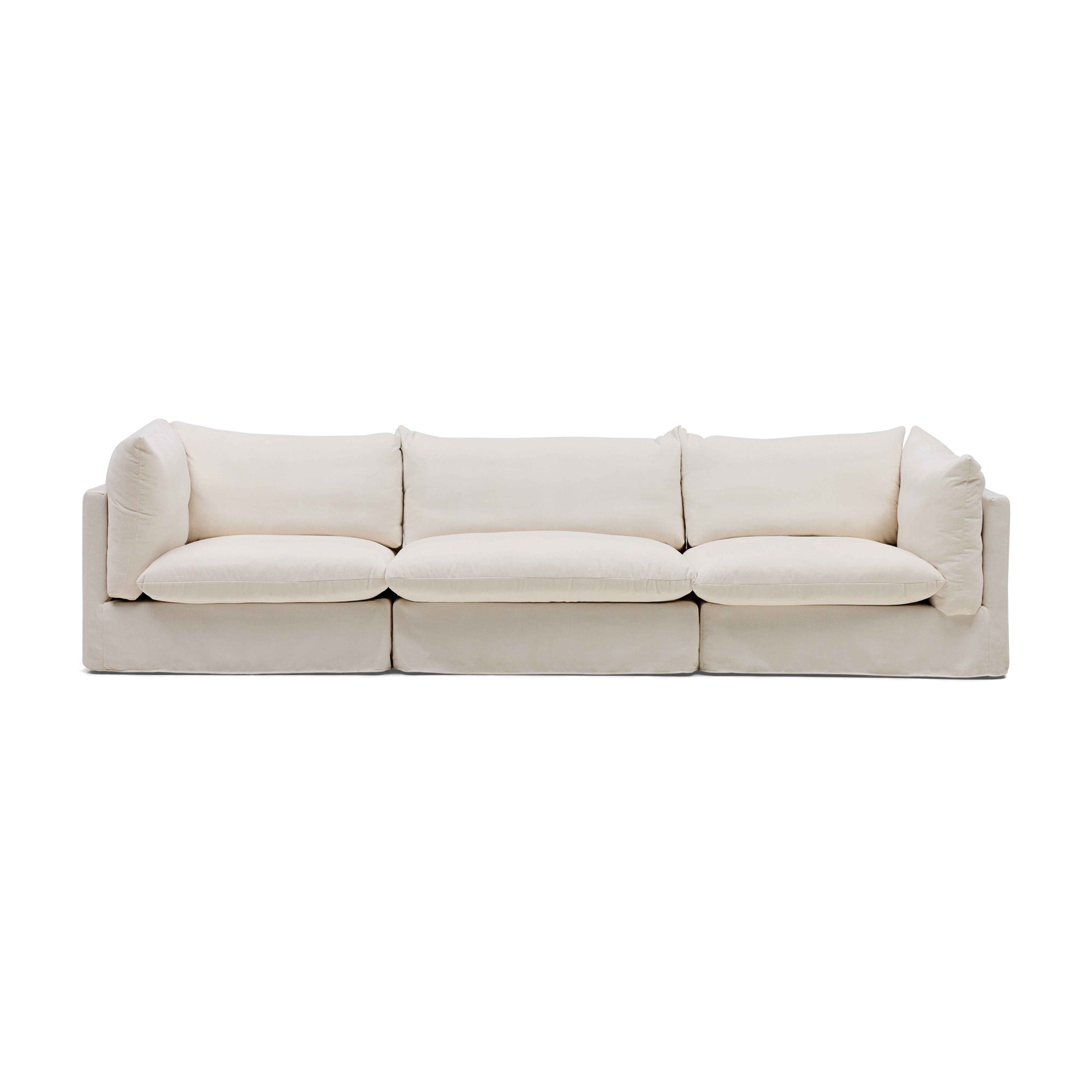 Mia Modular Sofa Warm Ivory 3 Seat