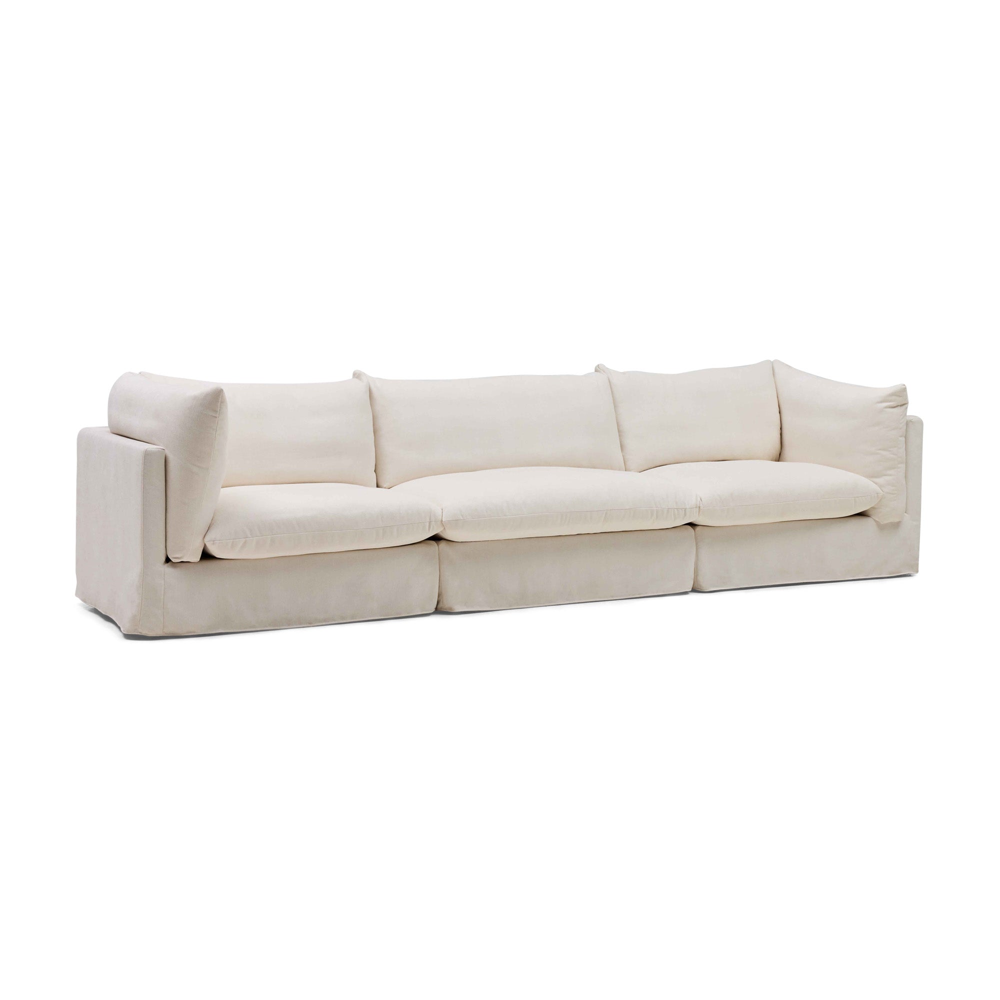 Mia Modular Sofa Warm Ivory 3 Seat