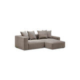 Madrid Modular Sofa Slate 2 Seat Right