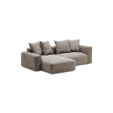 Madrid Modular Sofa Slate 2 Seat Left