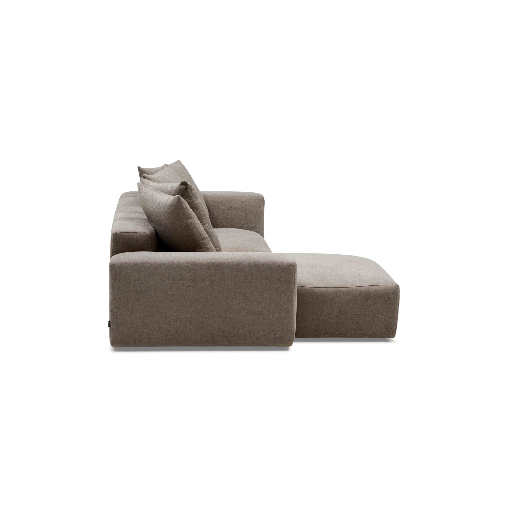 Madrid Modular Sofa Slate 2 Seat Left