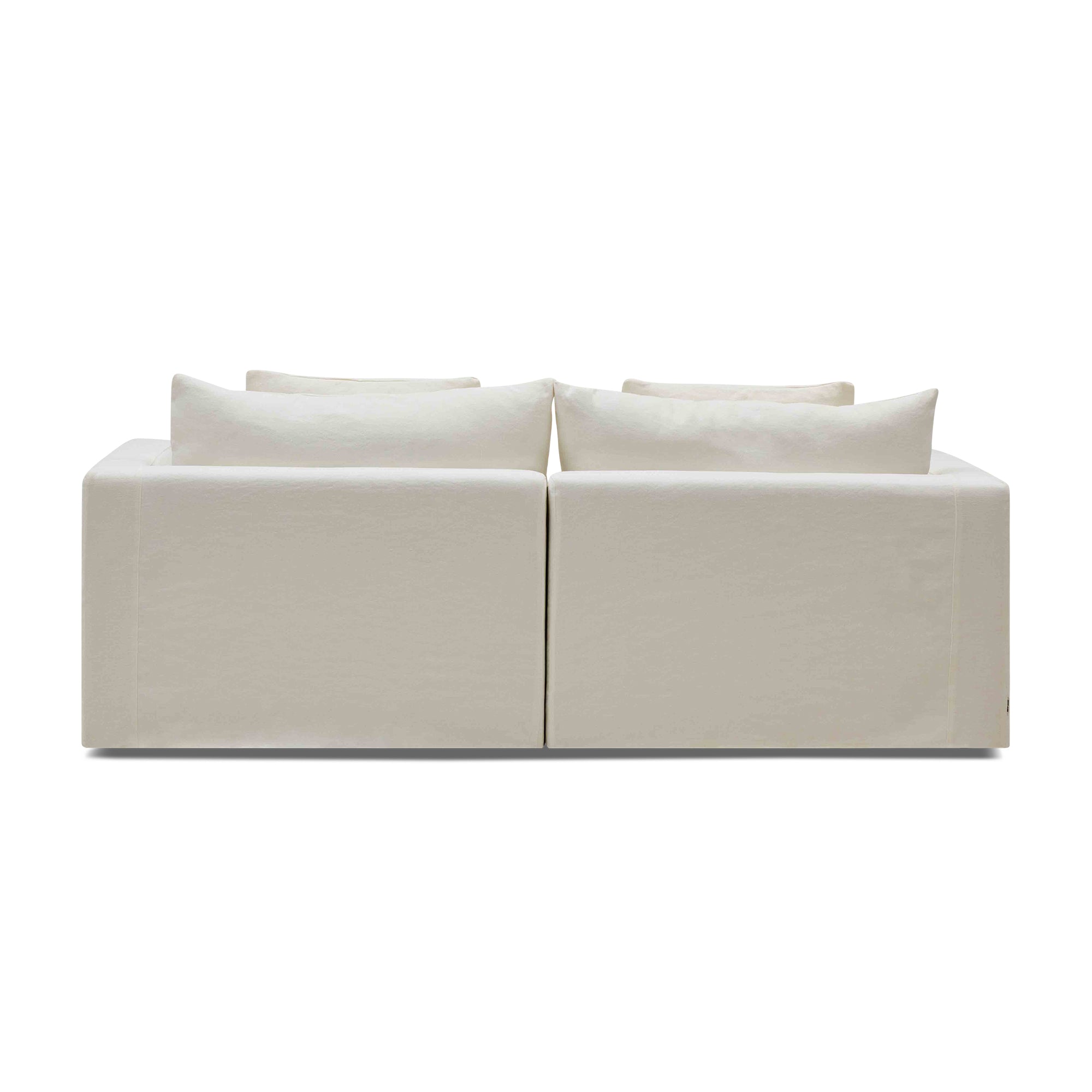 Cape Modular Sofa Snow 2 Seat with Ottoman