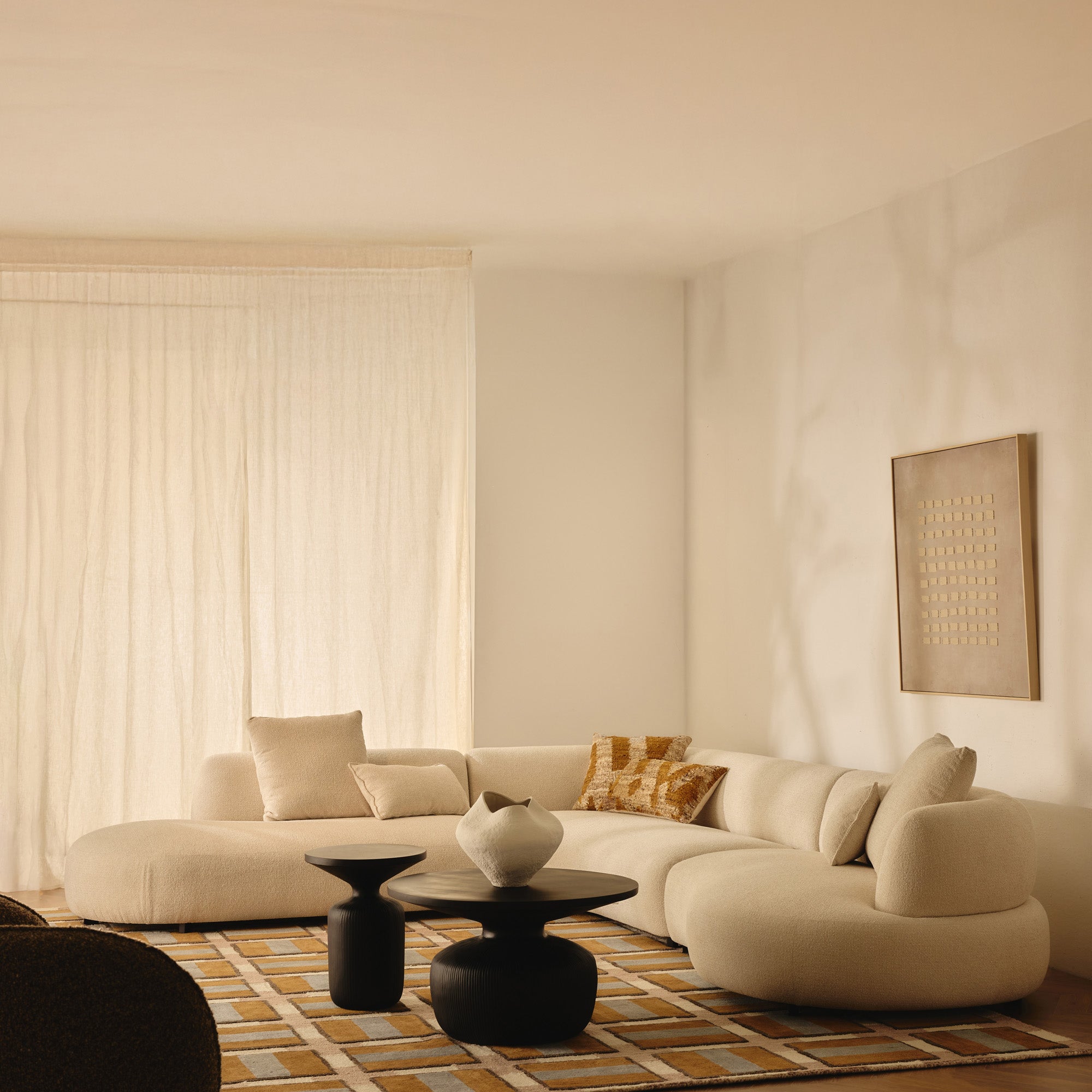 Beni Modular Sofa Left Chaise