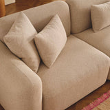 Pascal Modular Sofa Biscuit 3 Seat with Ottoman