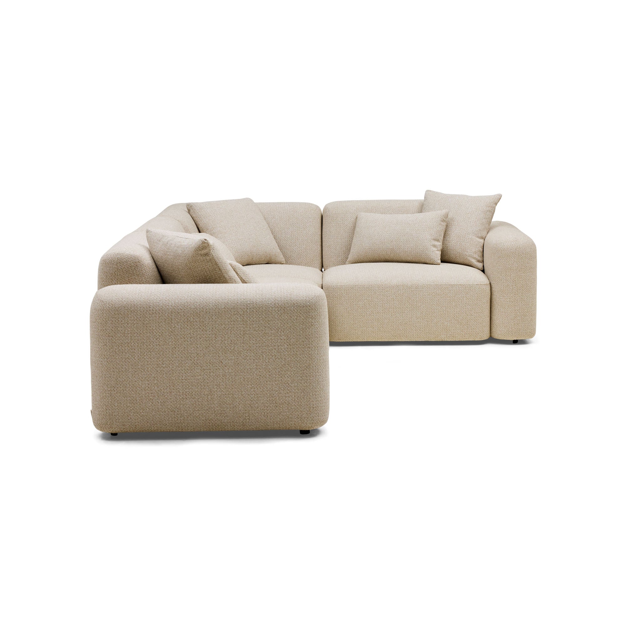 Pascal Modular Sofa Biscuit 4 Seat Corner