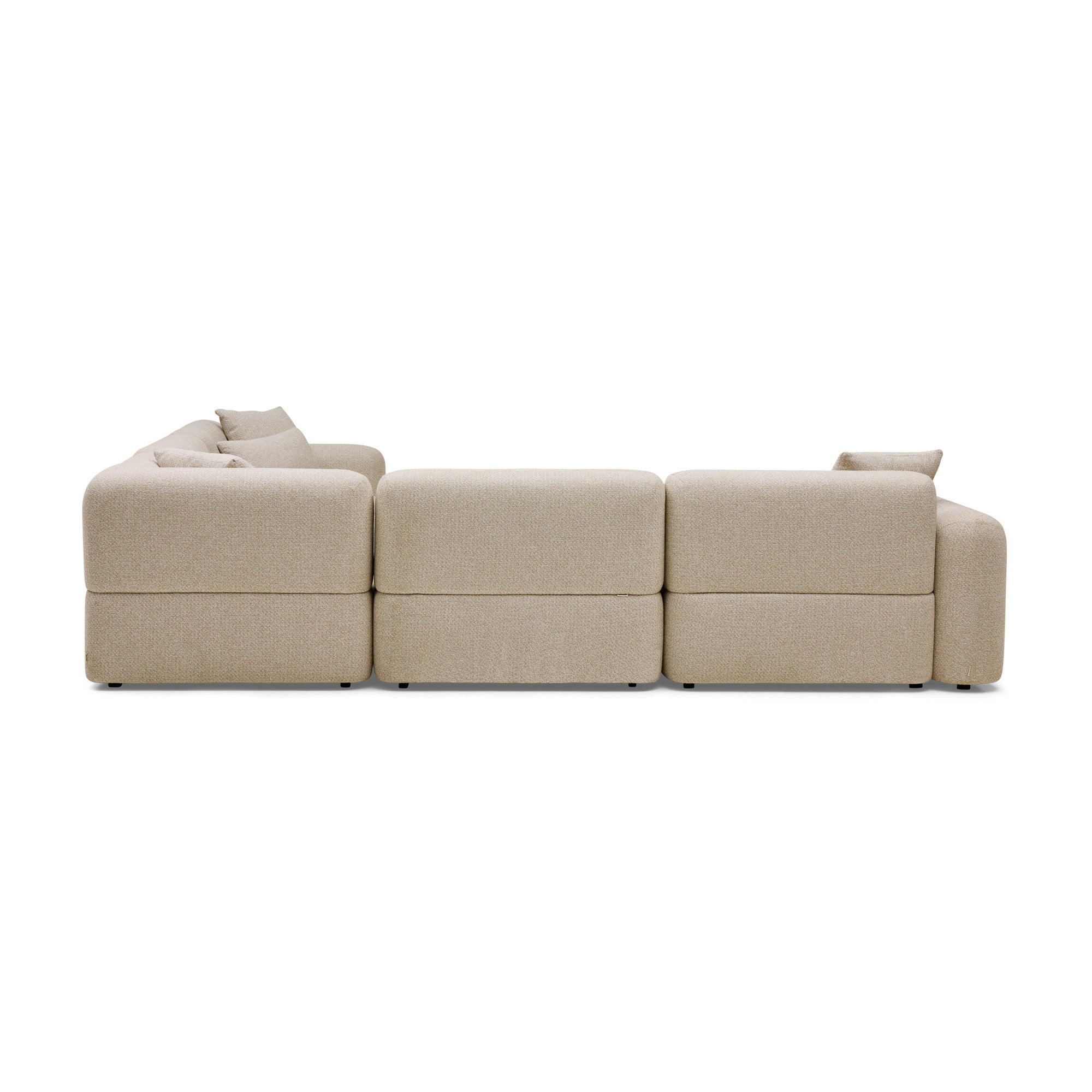 Pascal Modular Sofa Biscuit 5 Seat Corner