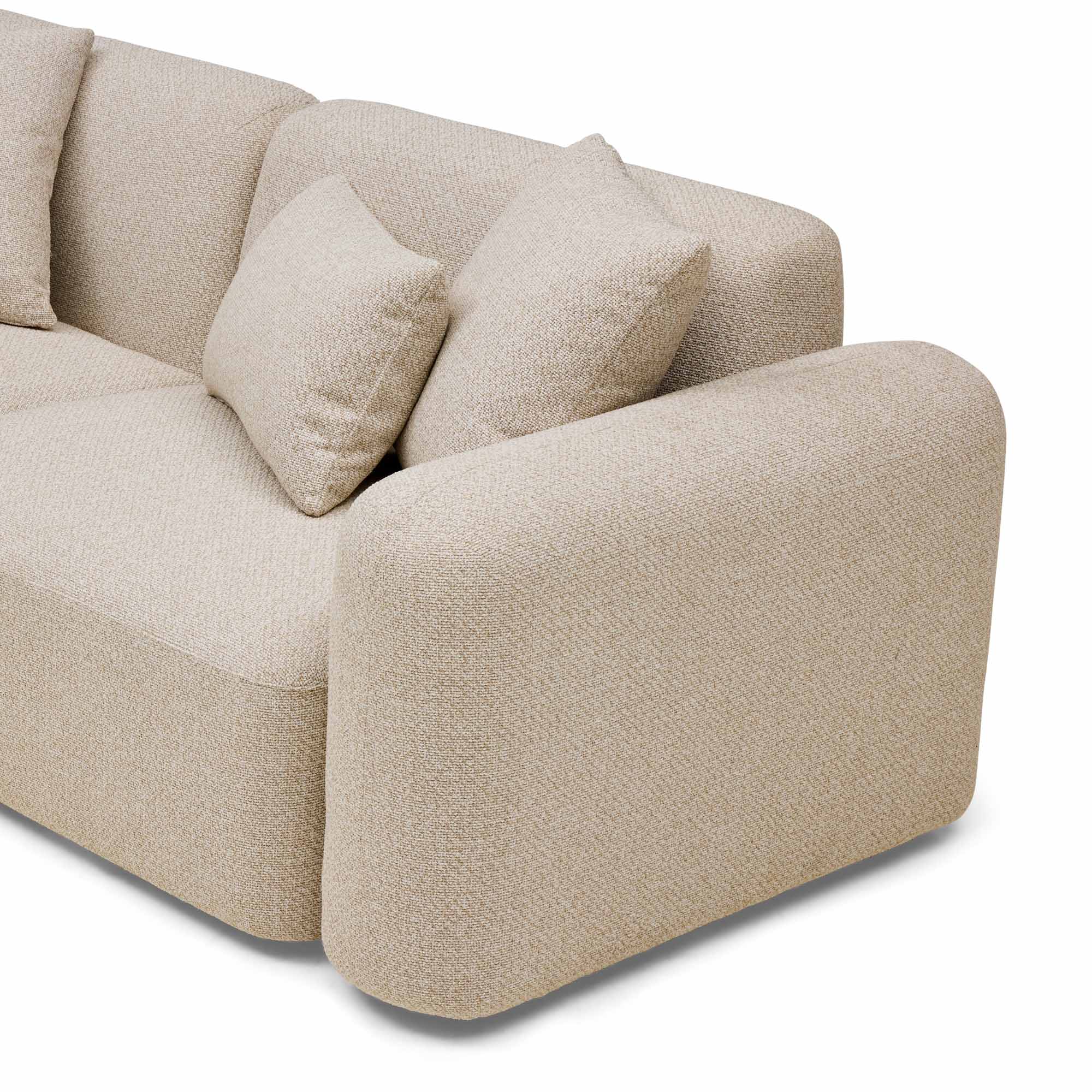 Pascal Modular Sofa Biscuit 5 Seat Corner