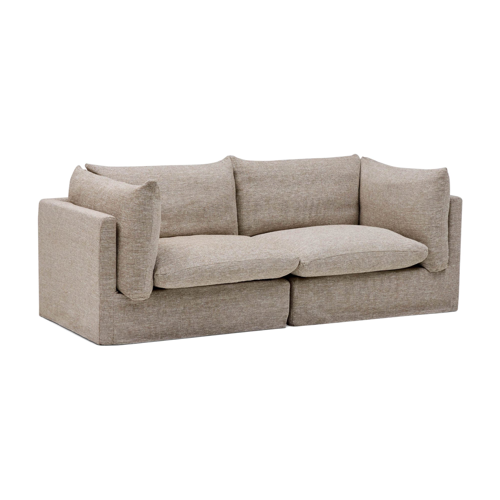 Mia Modular Sofa Husk 2 Seat