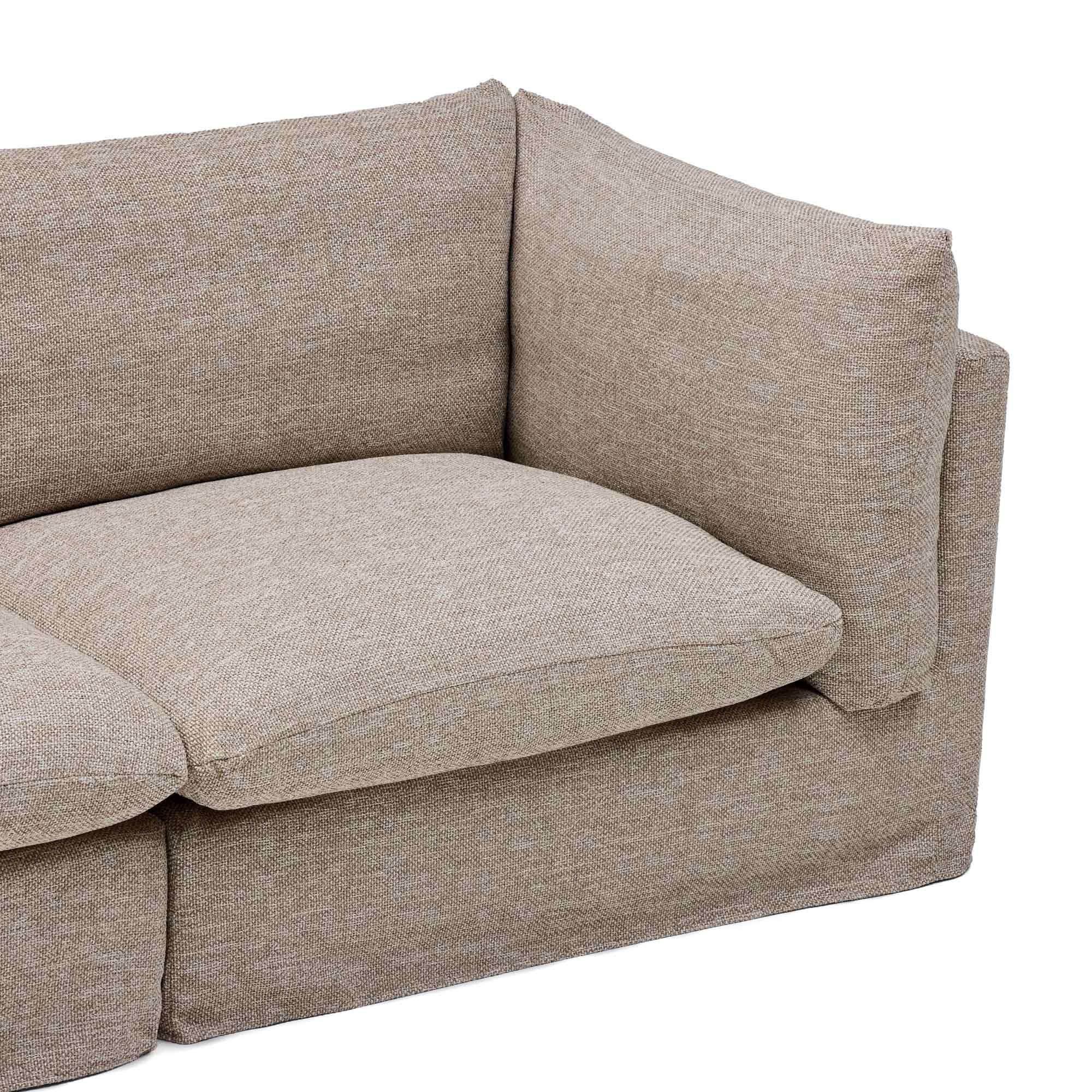 Mia Modular Sofa Husk 2 Seat