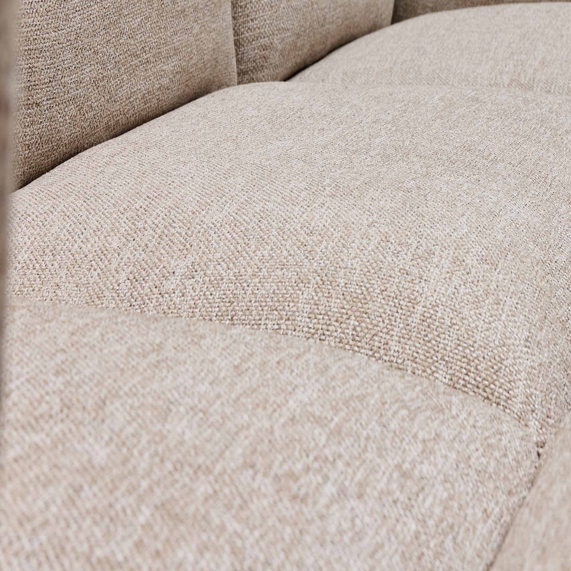 Mia Modular Sofa Husk 2 Seat with Ottoman