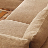 Mia Modular Sofa Husk 2 Seat with Ottoman