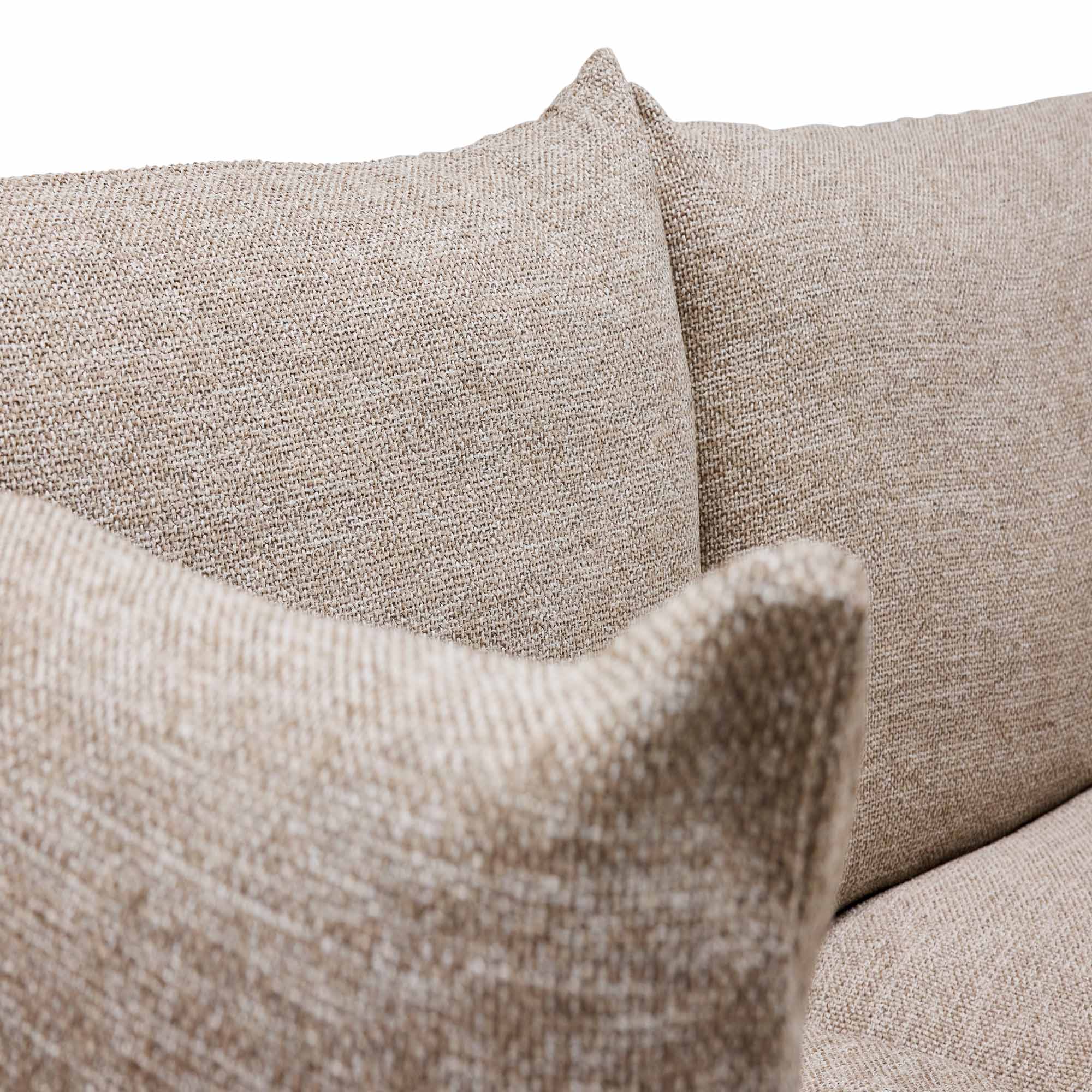 Mia Modular Sofa Husk 3 Seat with Ottoman