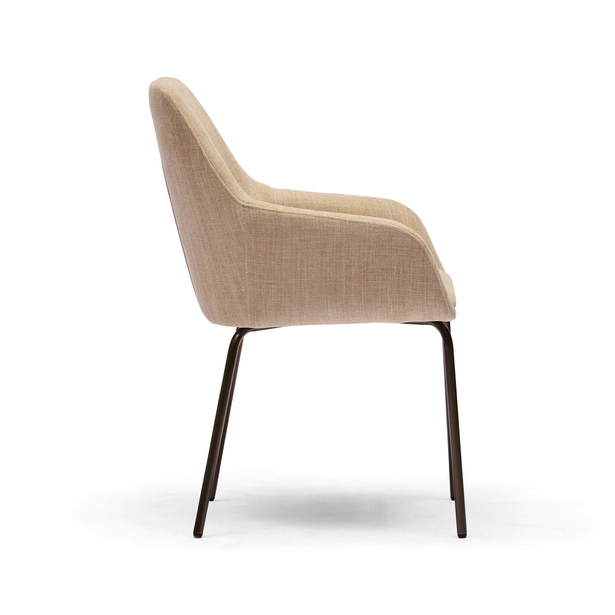 Clara Dining Chair Linen Bronze