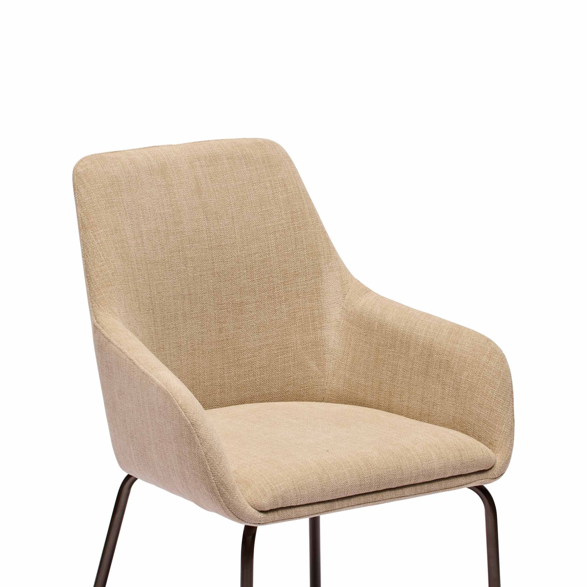 Clara Dining Chair Linen Bronze