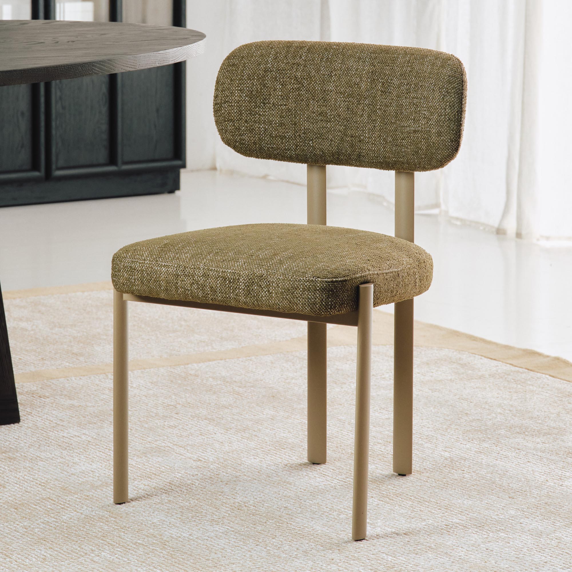Pia Dining Chair Celadon Taupe