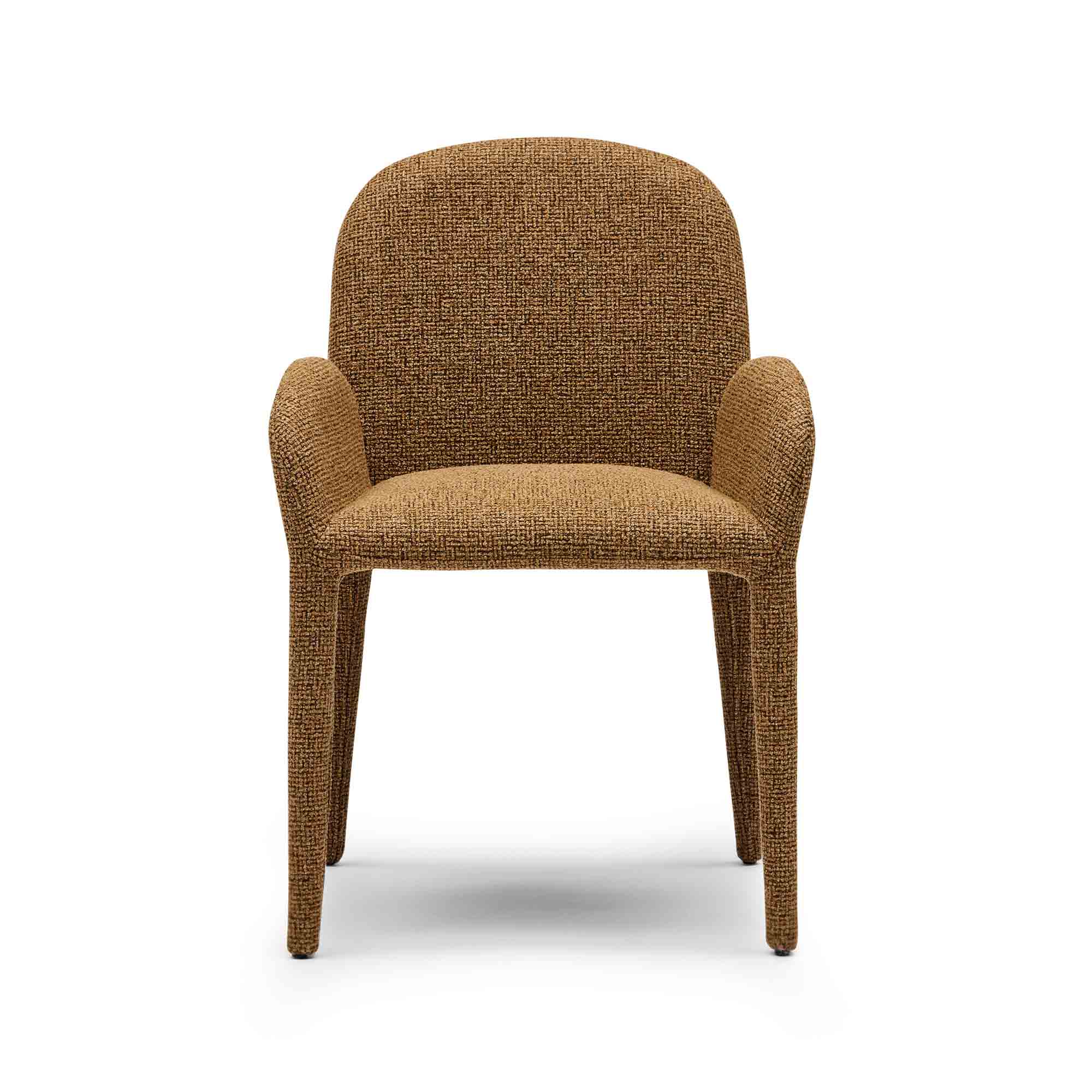 Ellis Dining Armchair Bronzed Honey