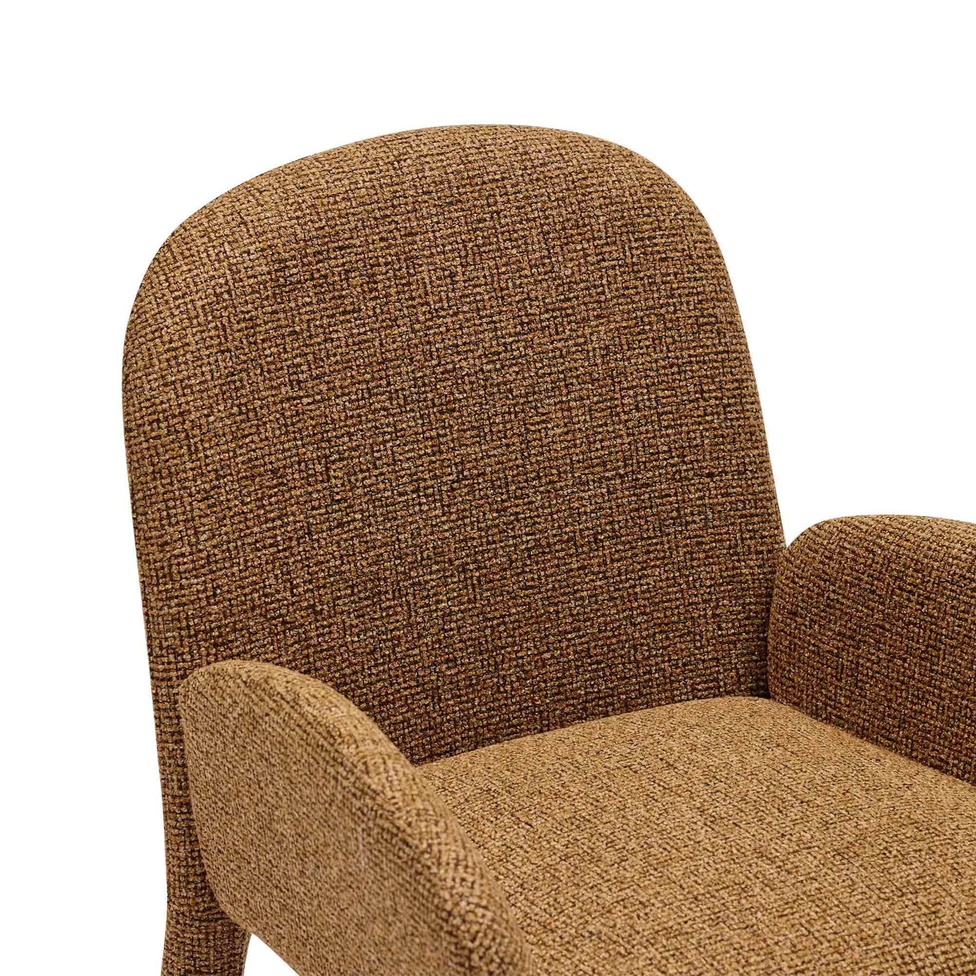 Ellis Dining Armchair Bronzed Honey