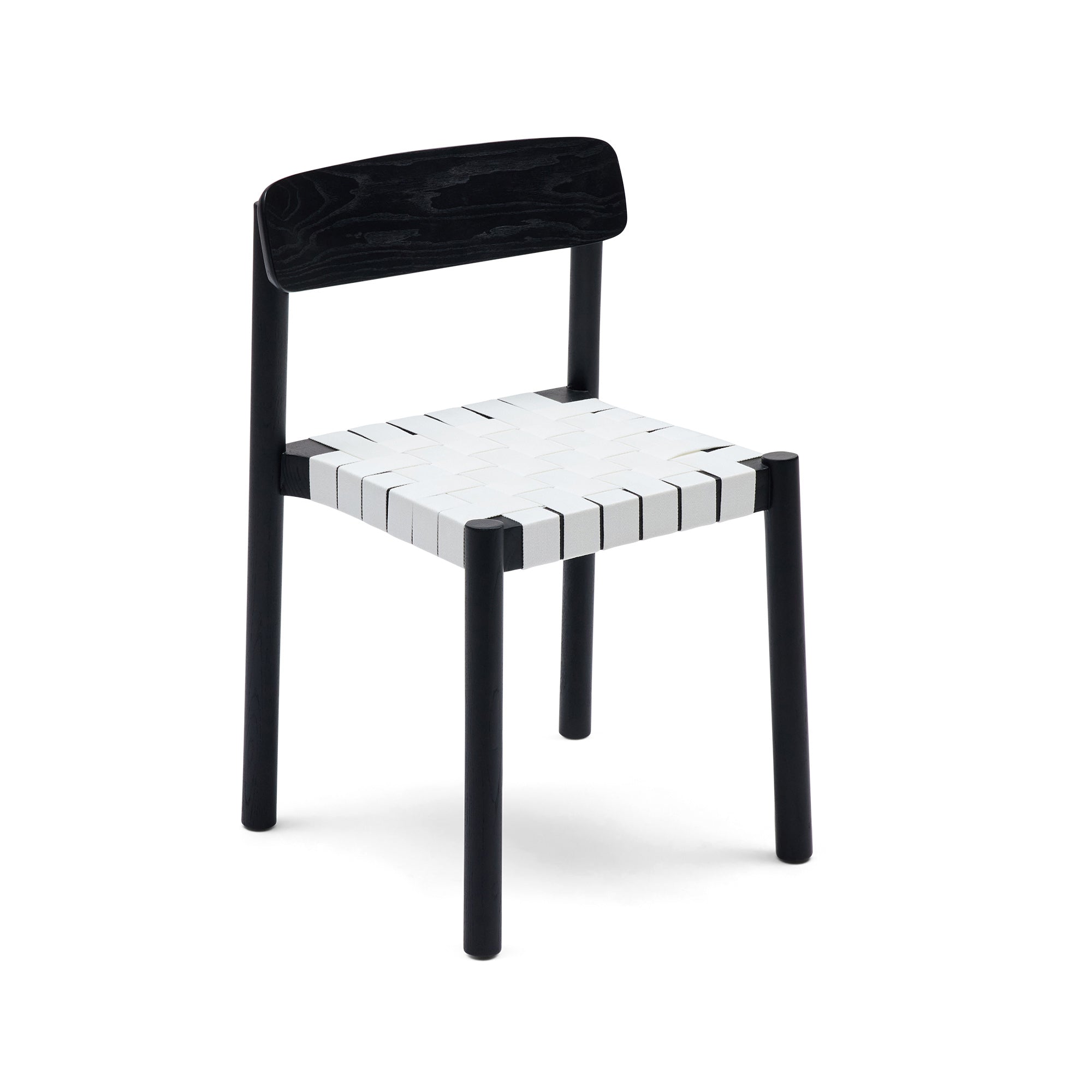 Miri Dining Chair White & Black