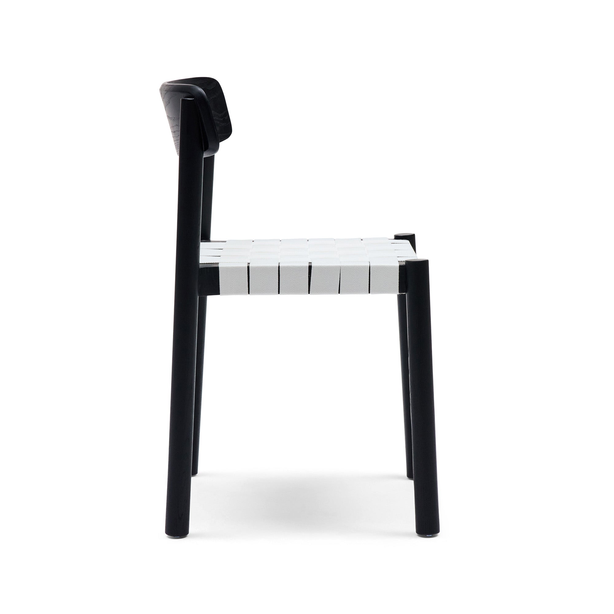 Miri Dining Chair White & Black