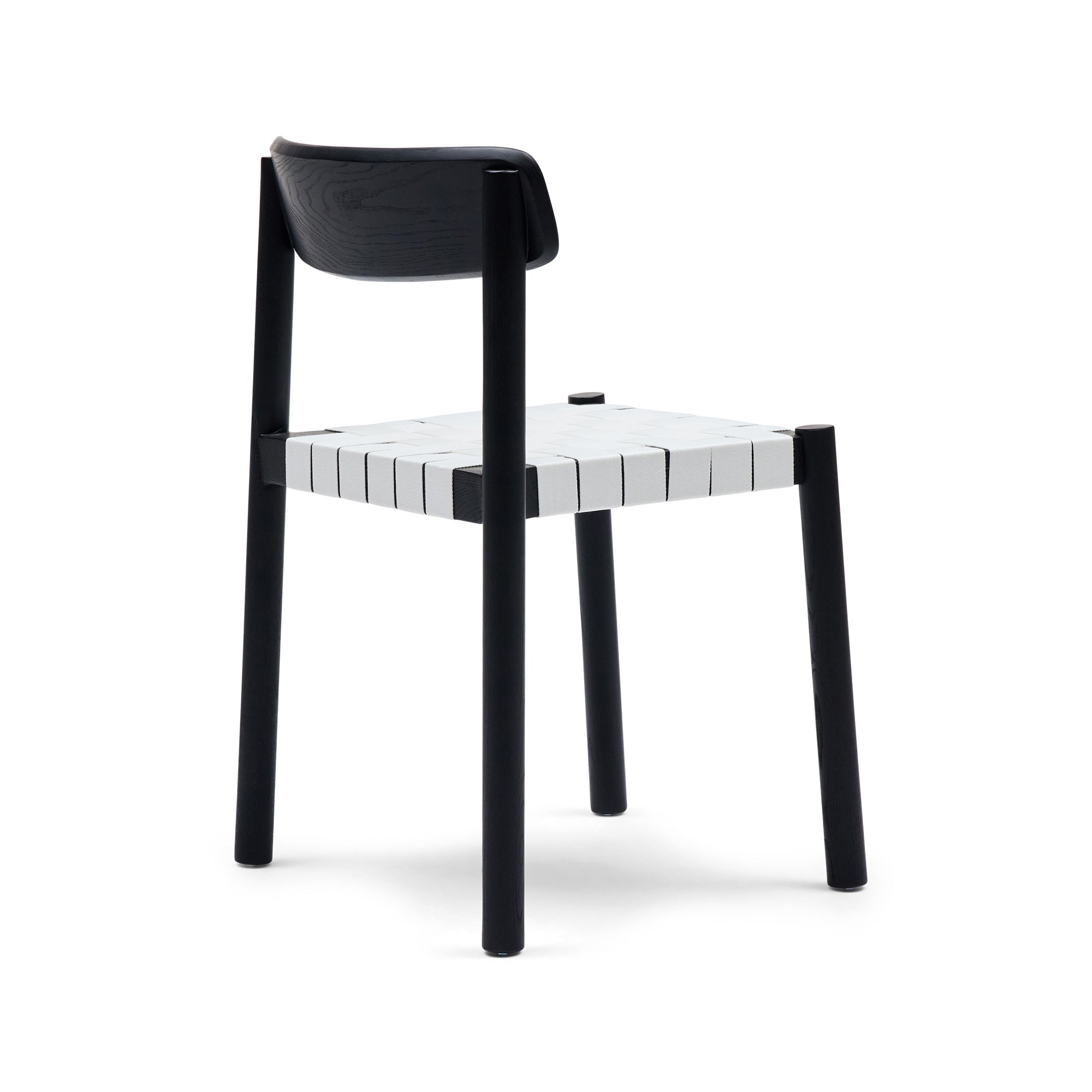 Miri Dining Chair White & Black