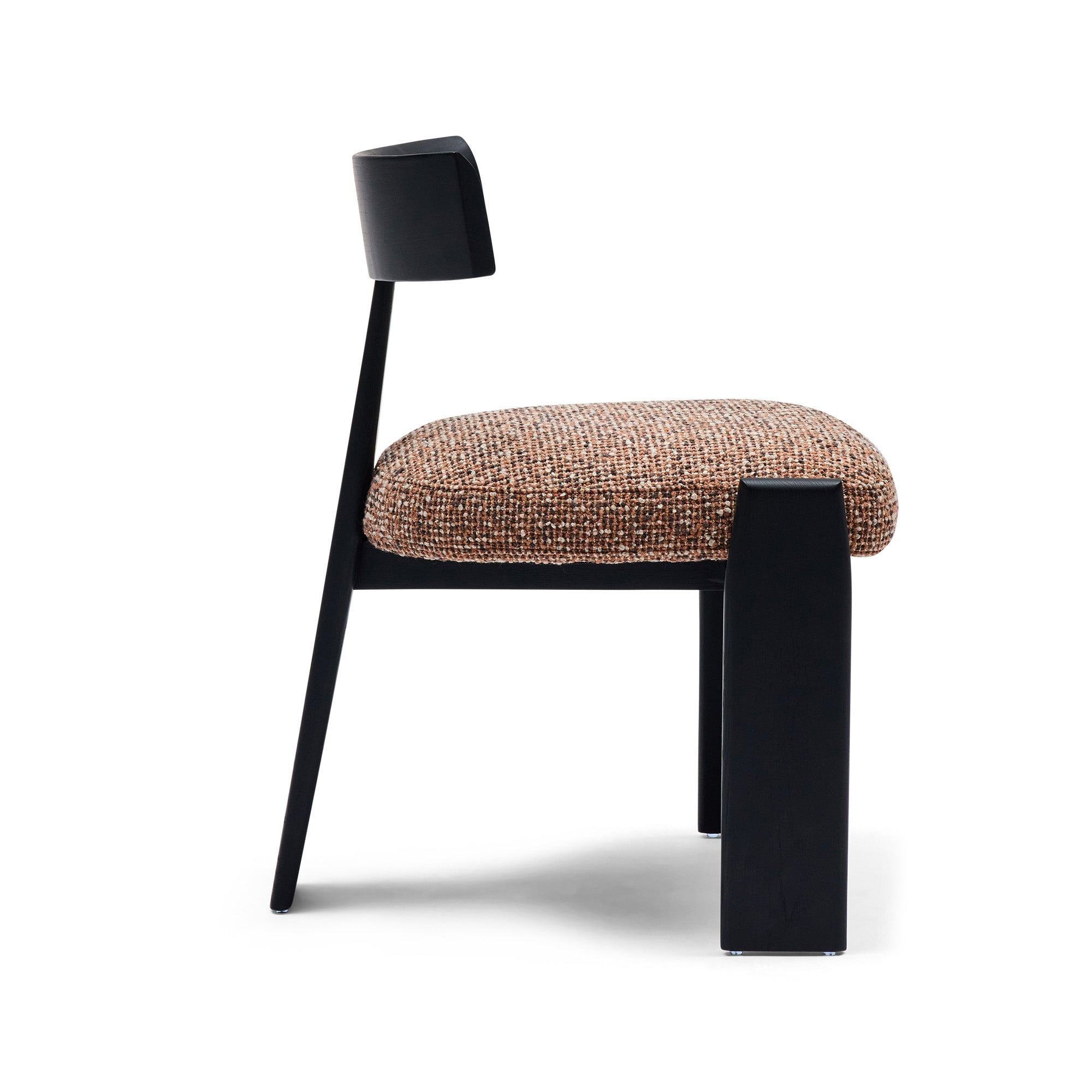 Esra Dining Chair Burnt Sienna Black