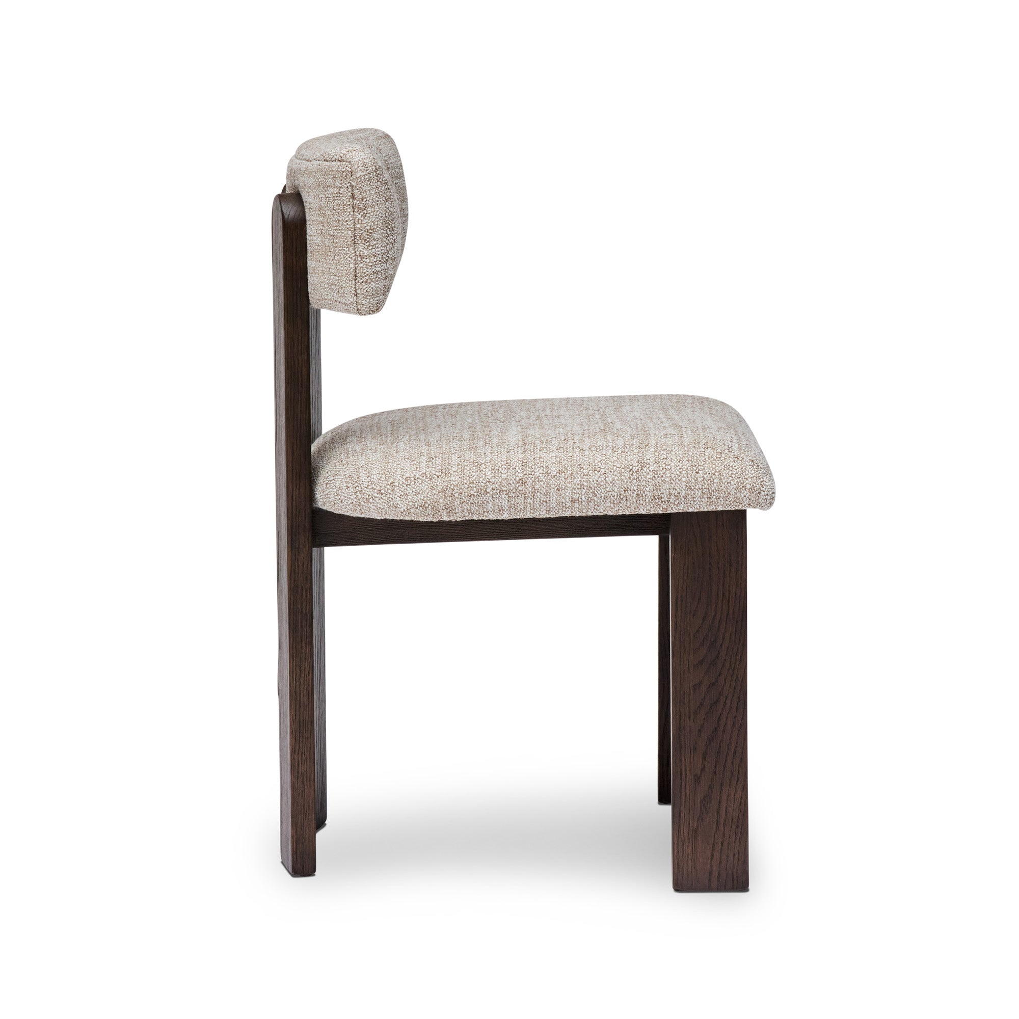 Tolv Dining Chair Honey Beige Walnut