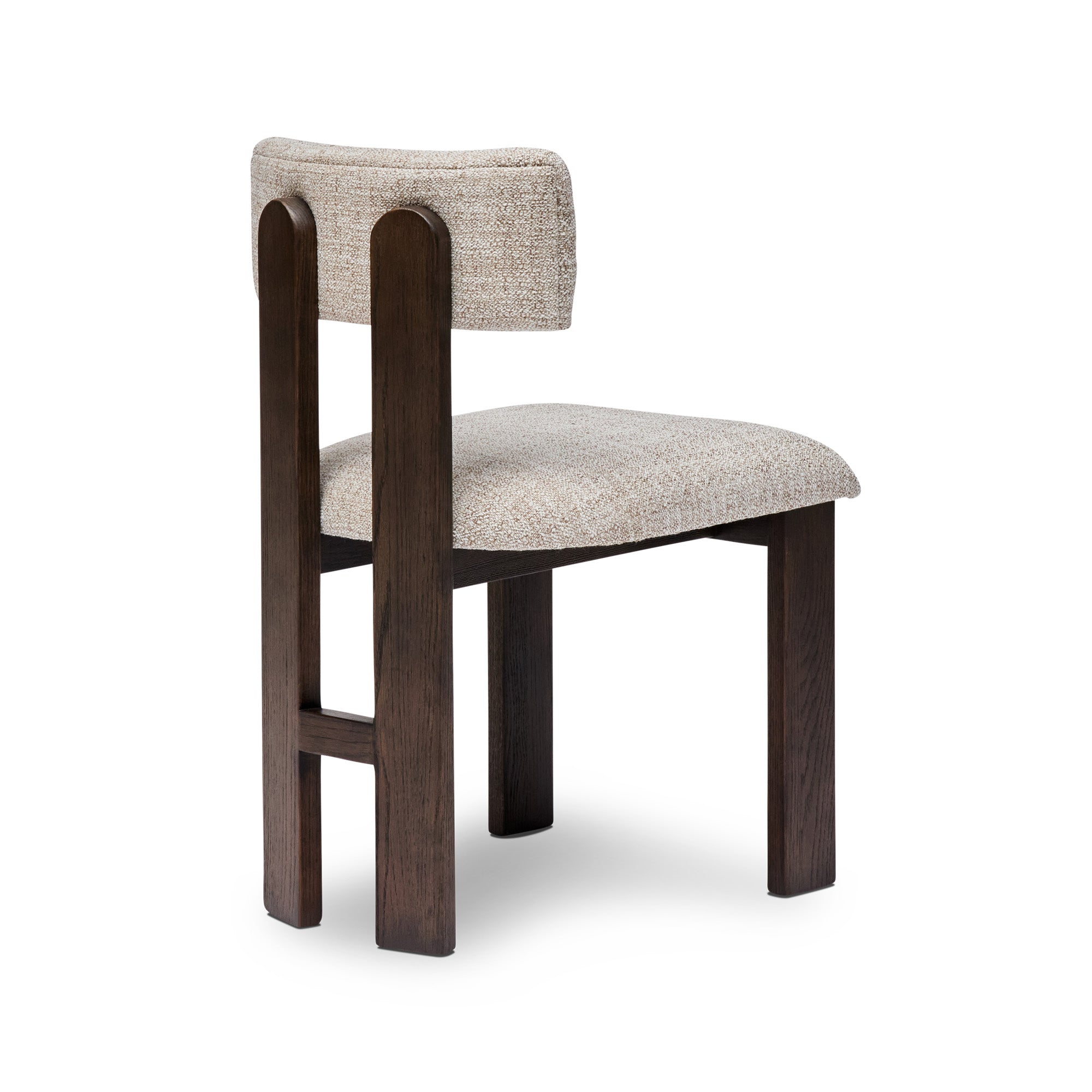 Tolv Dining Chair Honey Beige Walnut