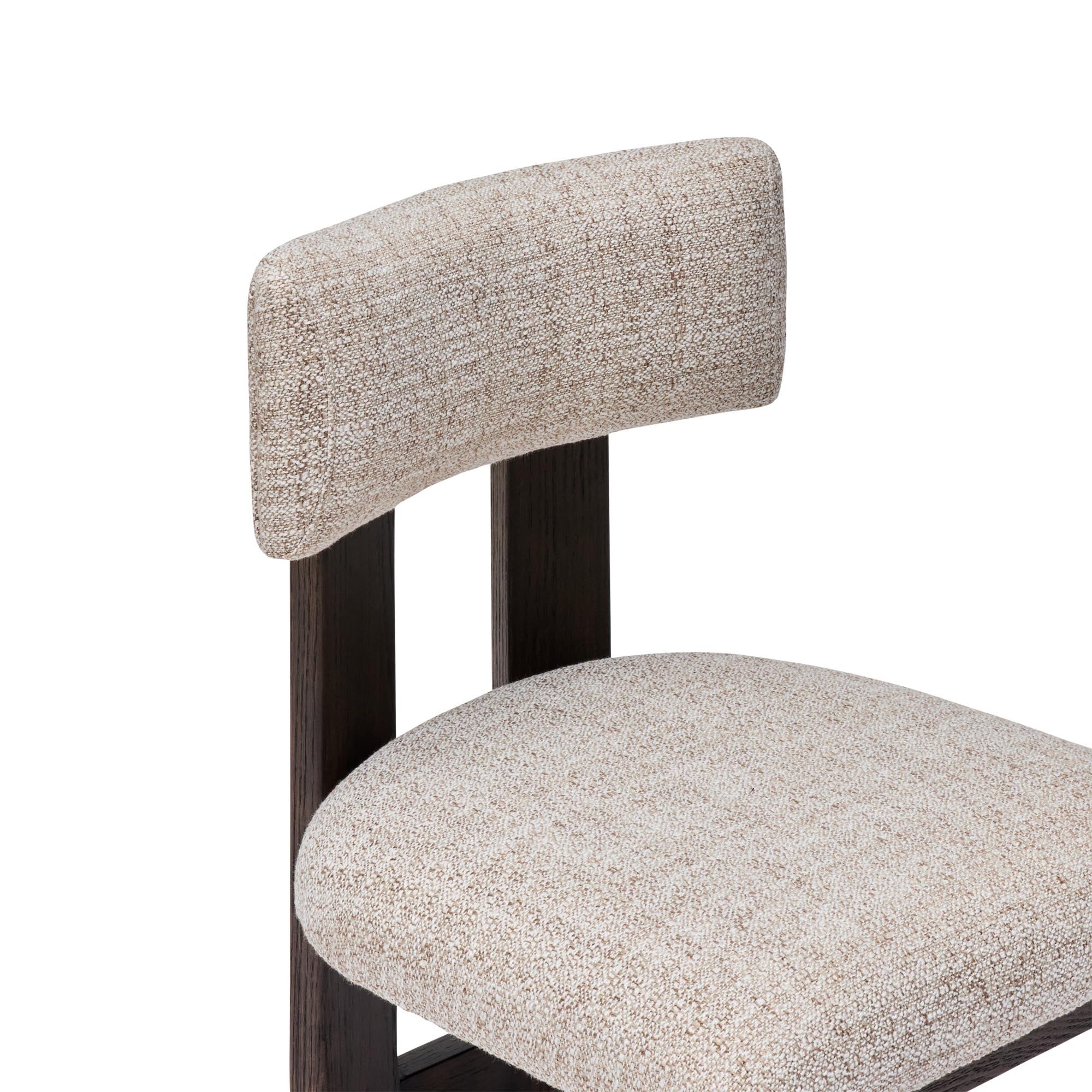 Tolv Dining Chair Honey Beige Walnut