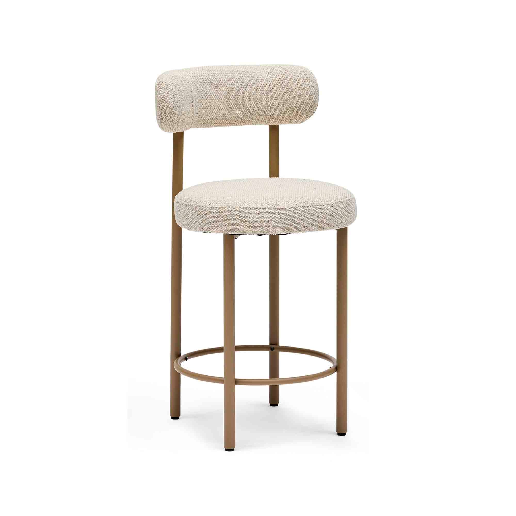 Franco Bar Stool Fog Taupe