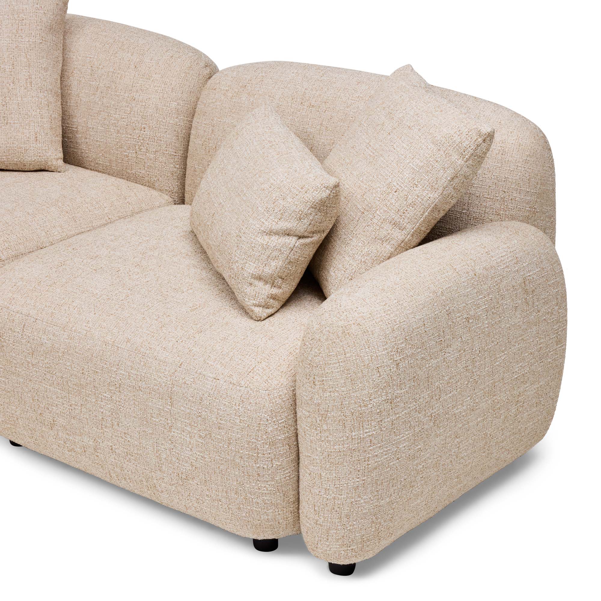 Kaia Modular Sofa 2 Seat with Ottoman