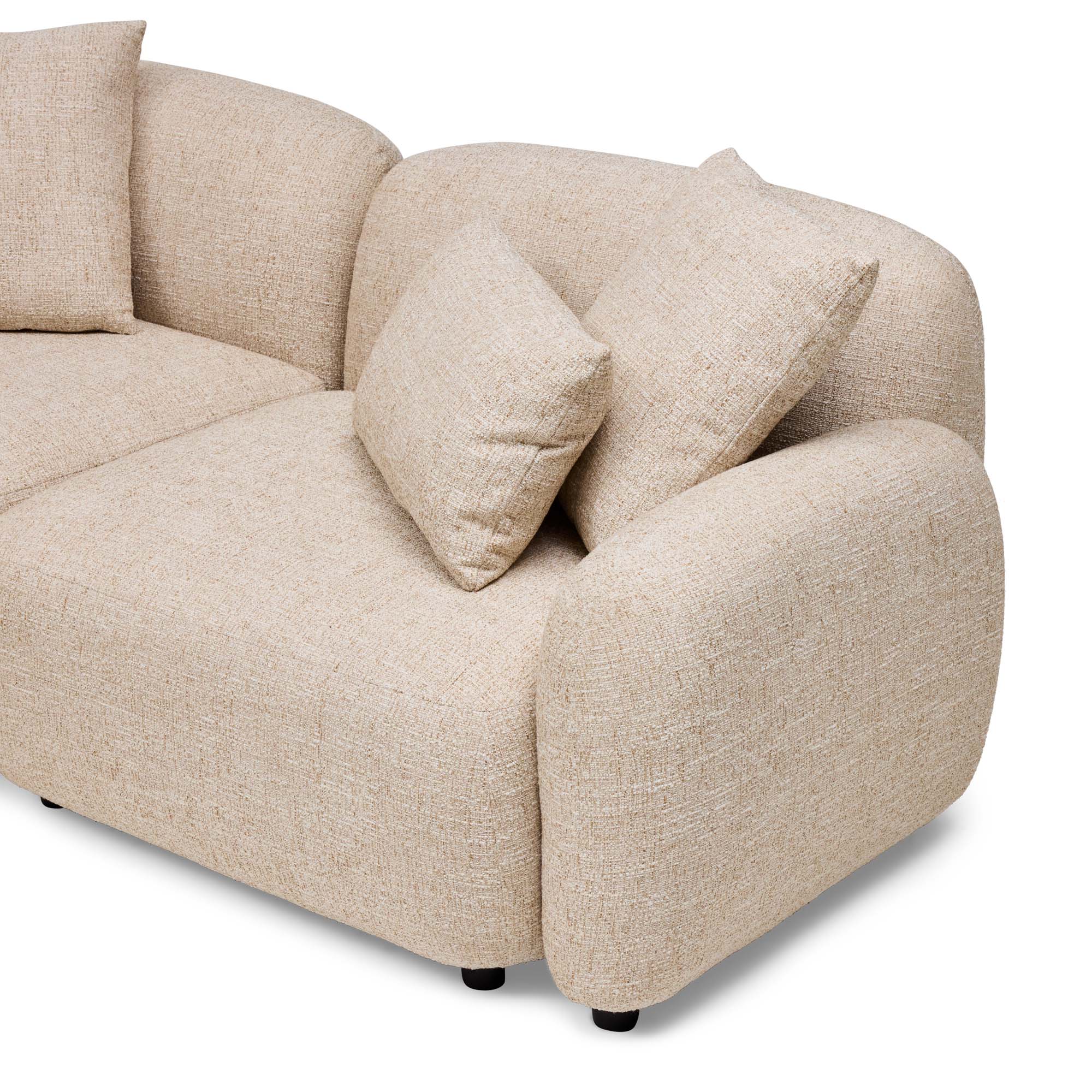 Kaia Modular Sofa 3 Seat with Ottoman