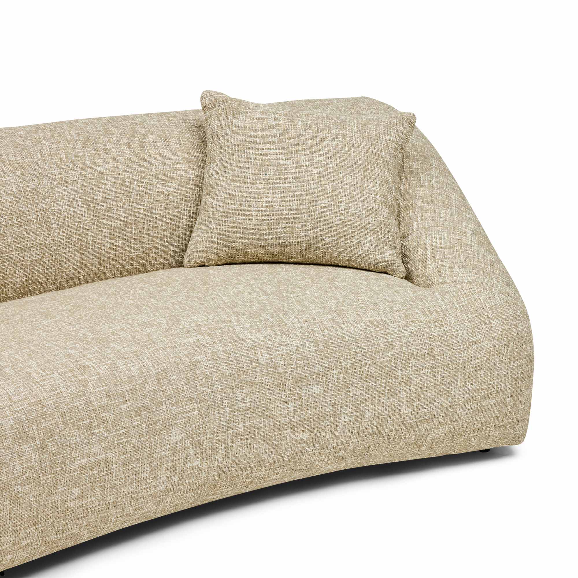 Amelie Modular Sofa Taupe Fleck