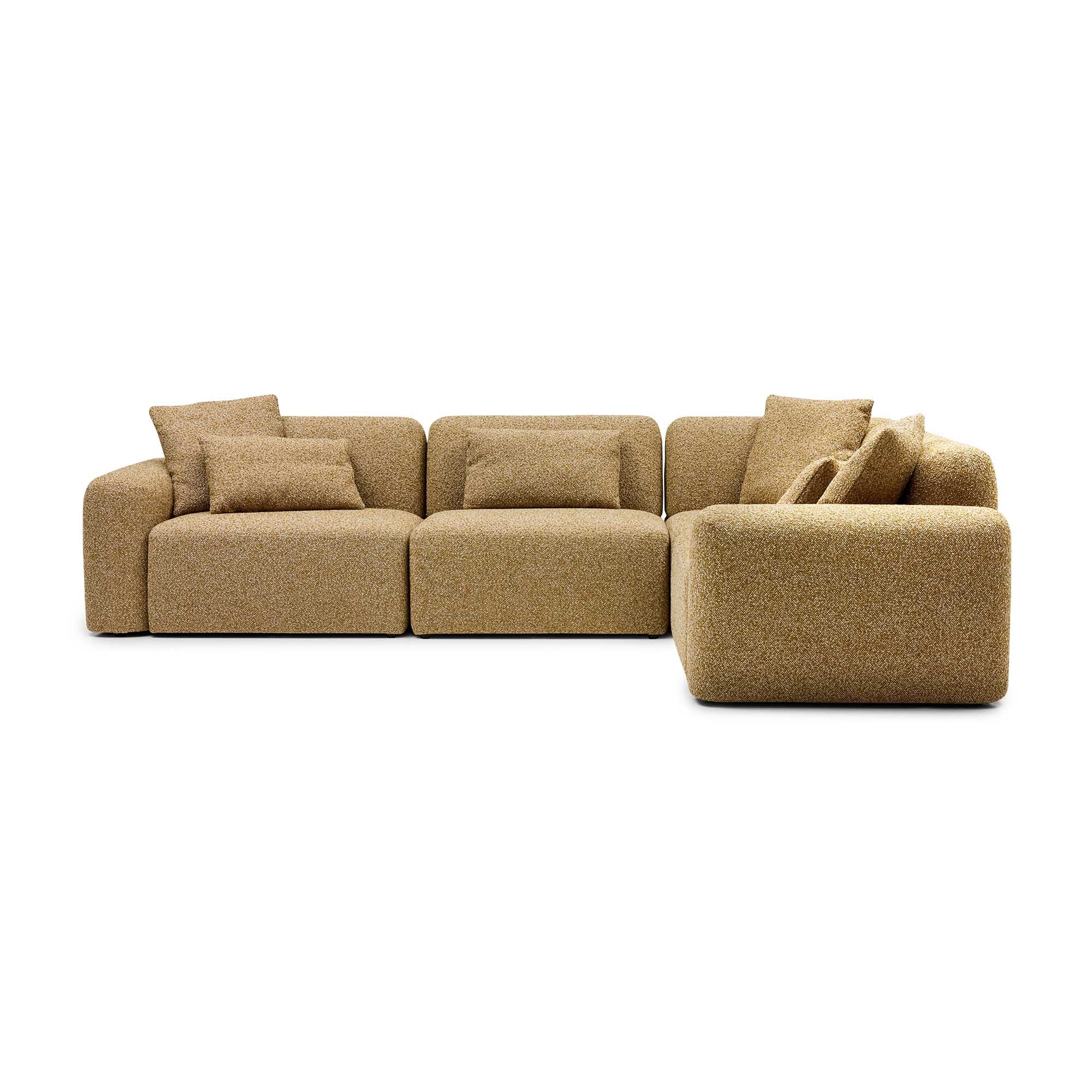Paige Modular Sofa Dijon 4 Seat Corner