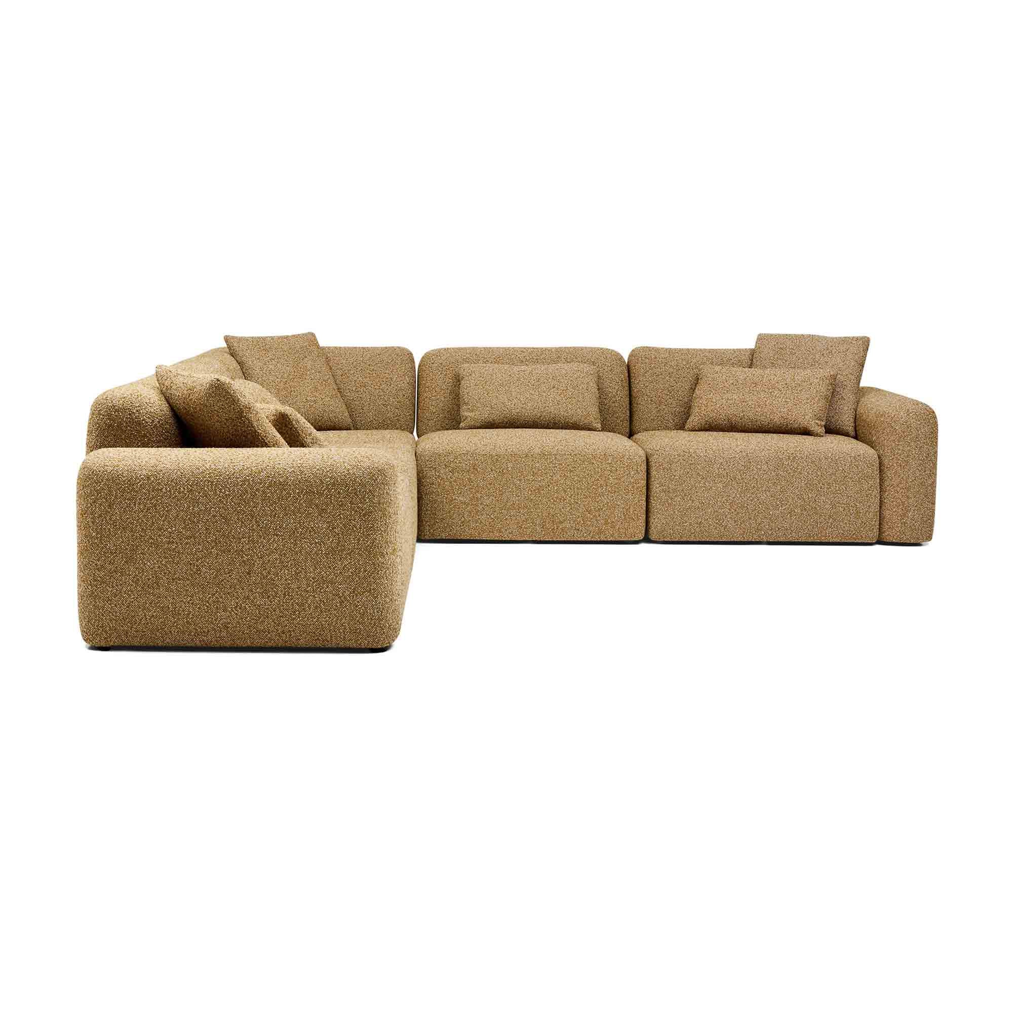 Paige Modular Sofa Dijon 5 Seat Corner