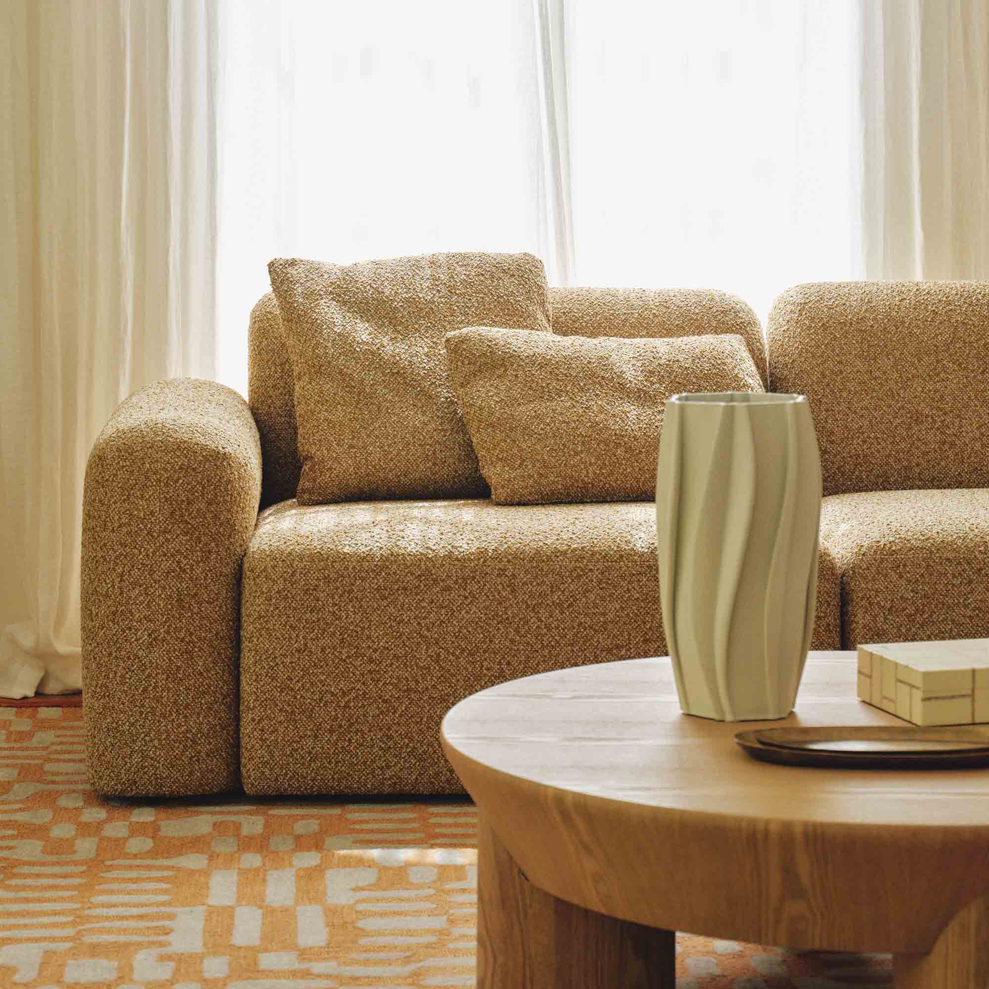 Paige Modular Sofa Dijon 5 Seat Corner