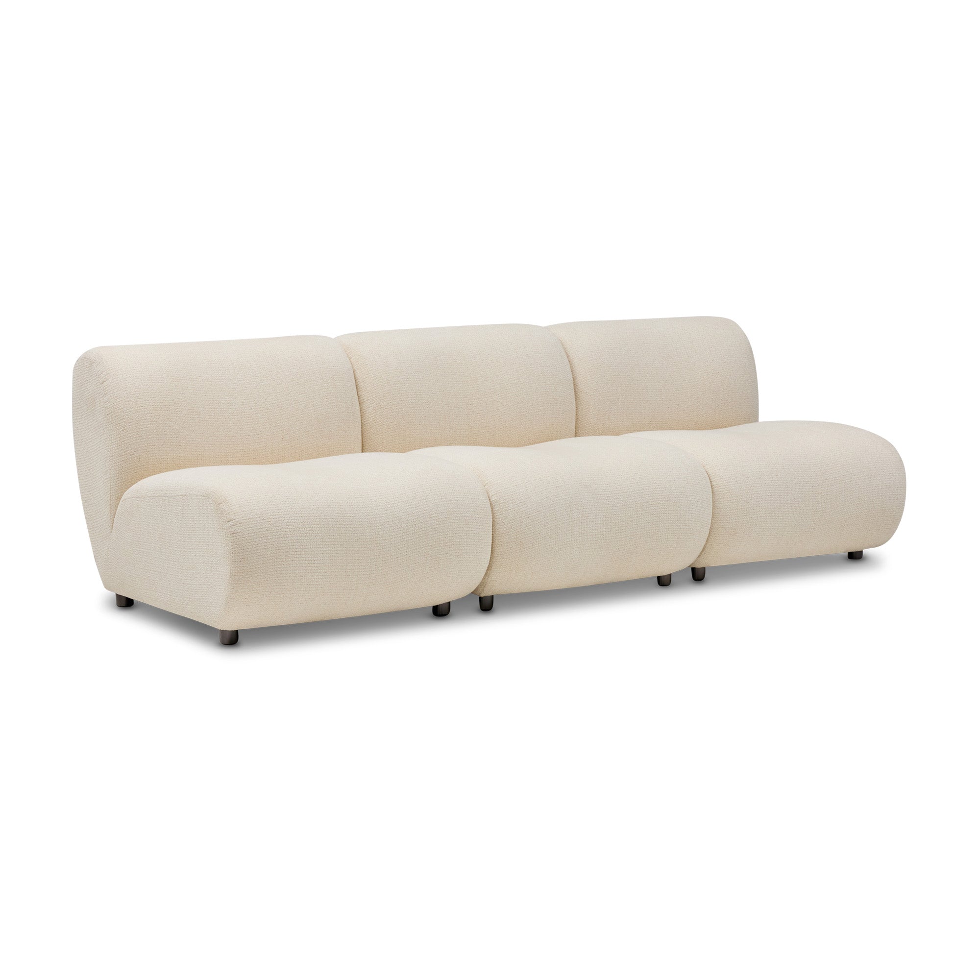 Casen Modular Sofa 3 Seat Clotted Cream