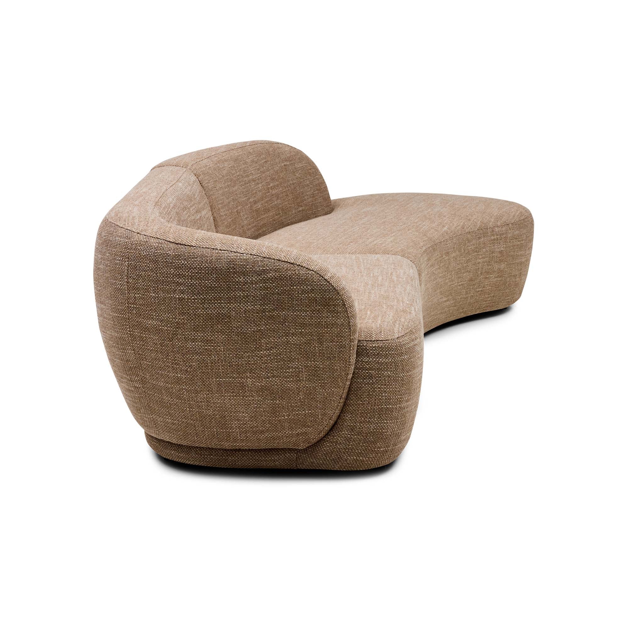 Lune Modular Sofa Right Woodsmoke