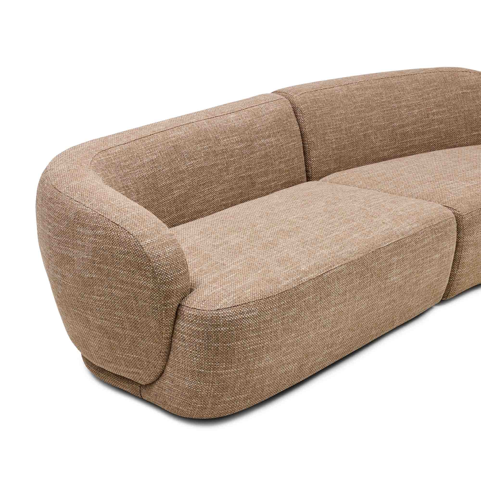 Lune Modular Sofa Right Woodsmoke