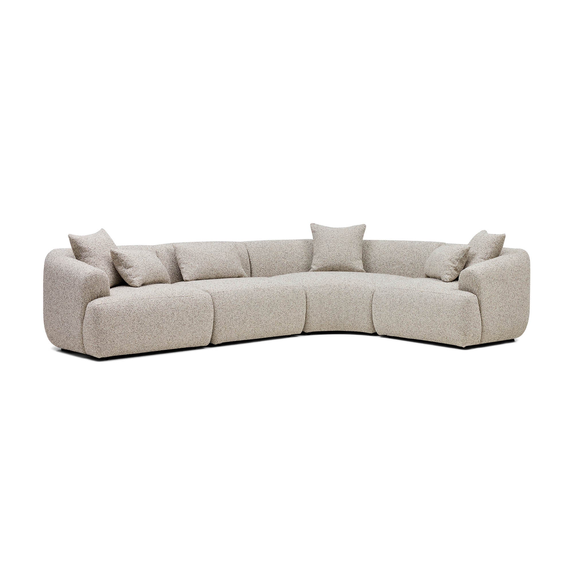 Harris Modular Sofa Moonstone 4 Seat Corner